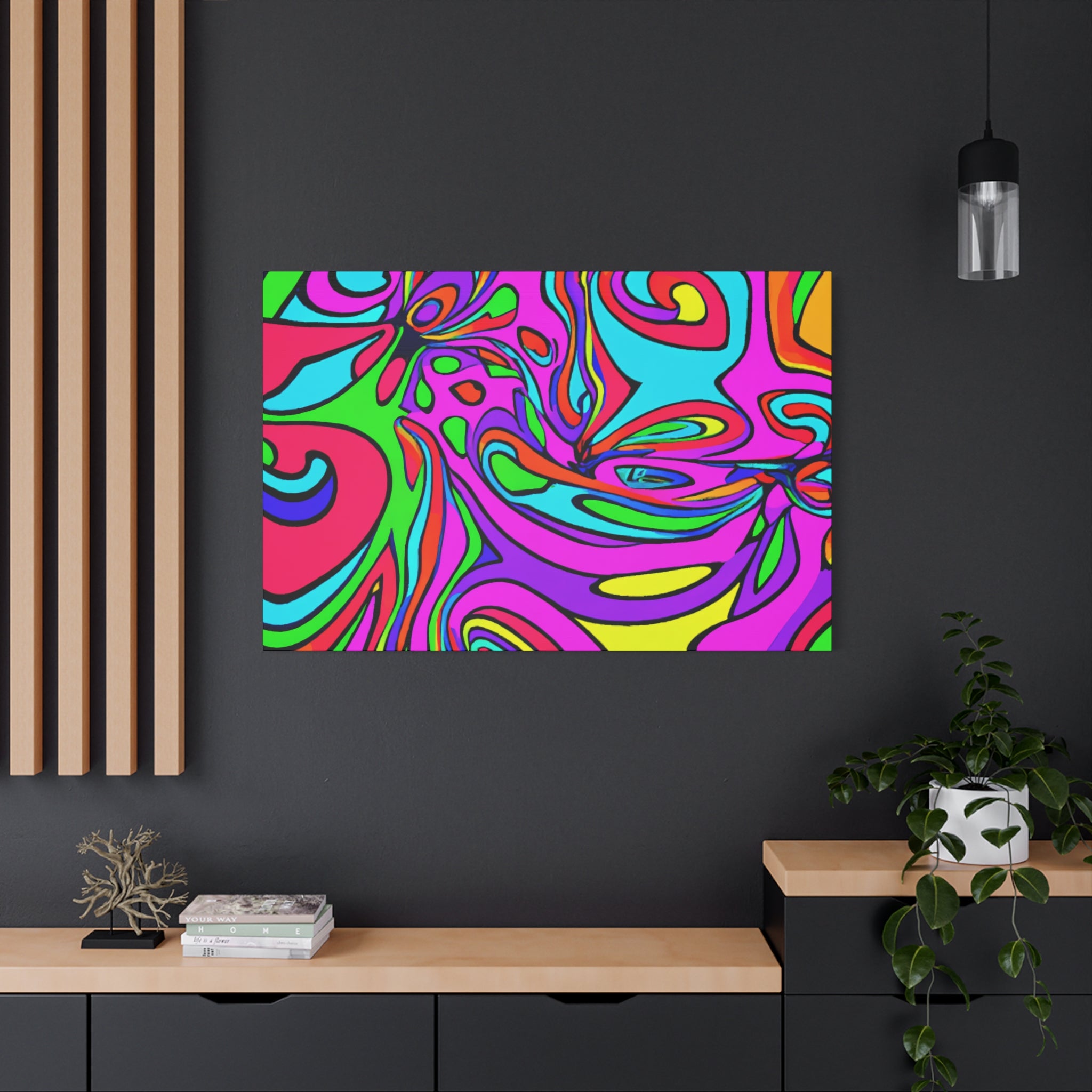 Groovy Spectrum - Canvas