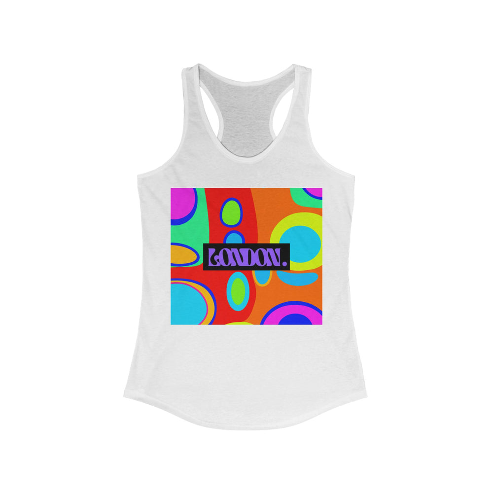 "PsychedeliGroove Aura" - Racerback Tank Top