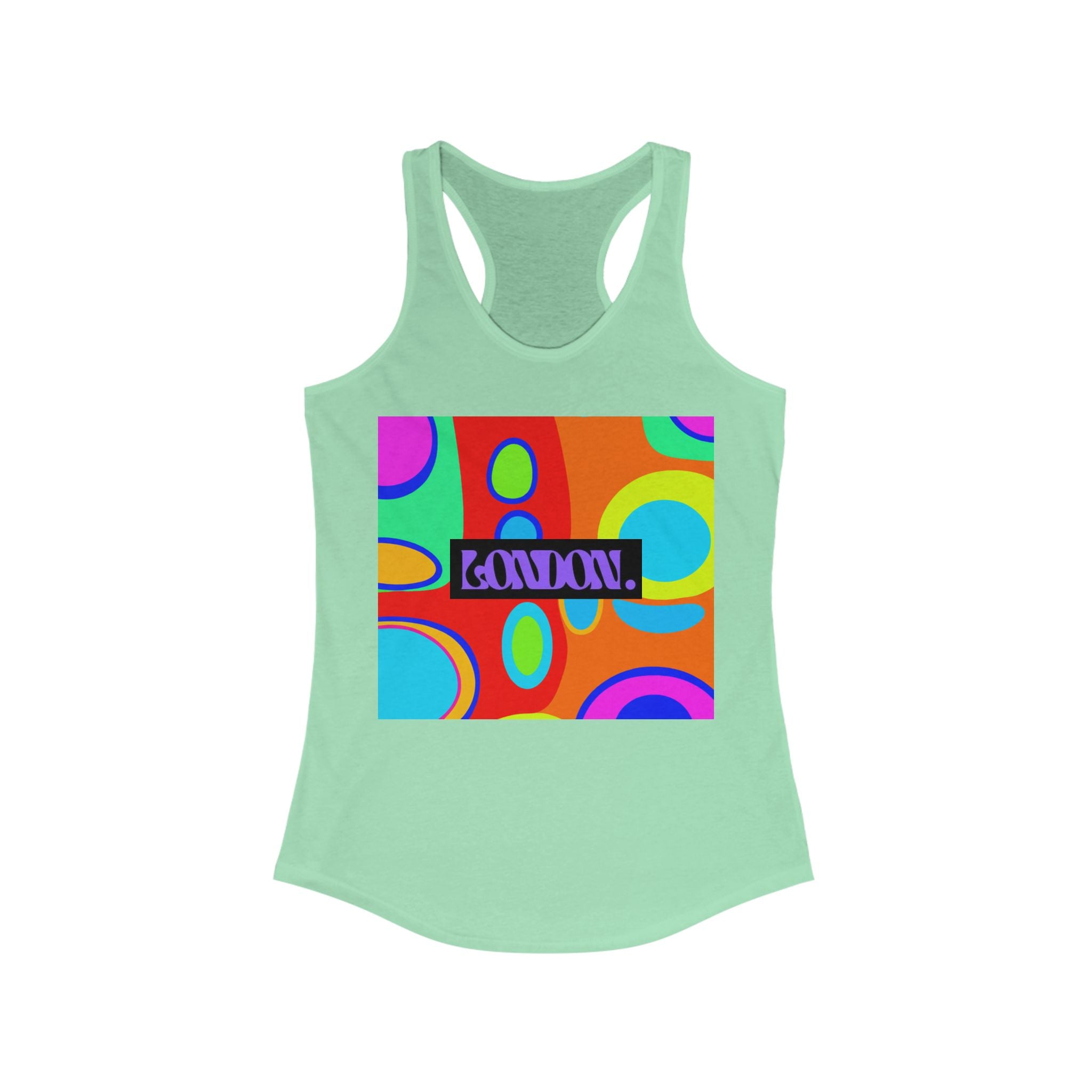 "PsychedeliGroove Aura" - Racerback Tank Top