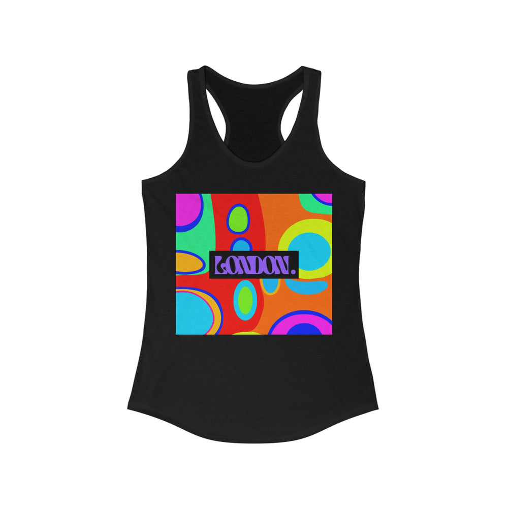 "PsychedeliGroove Aura" - Racerback Tank Top