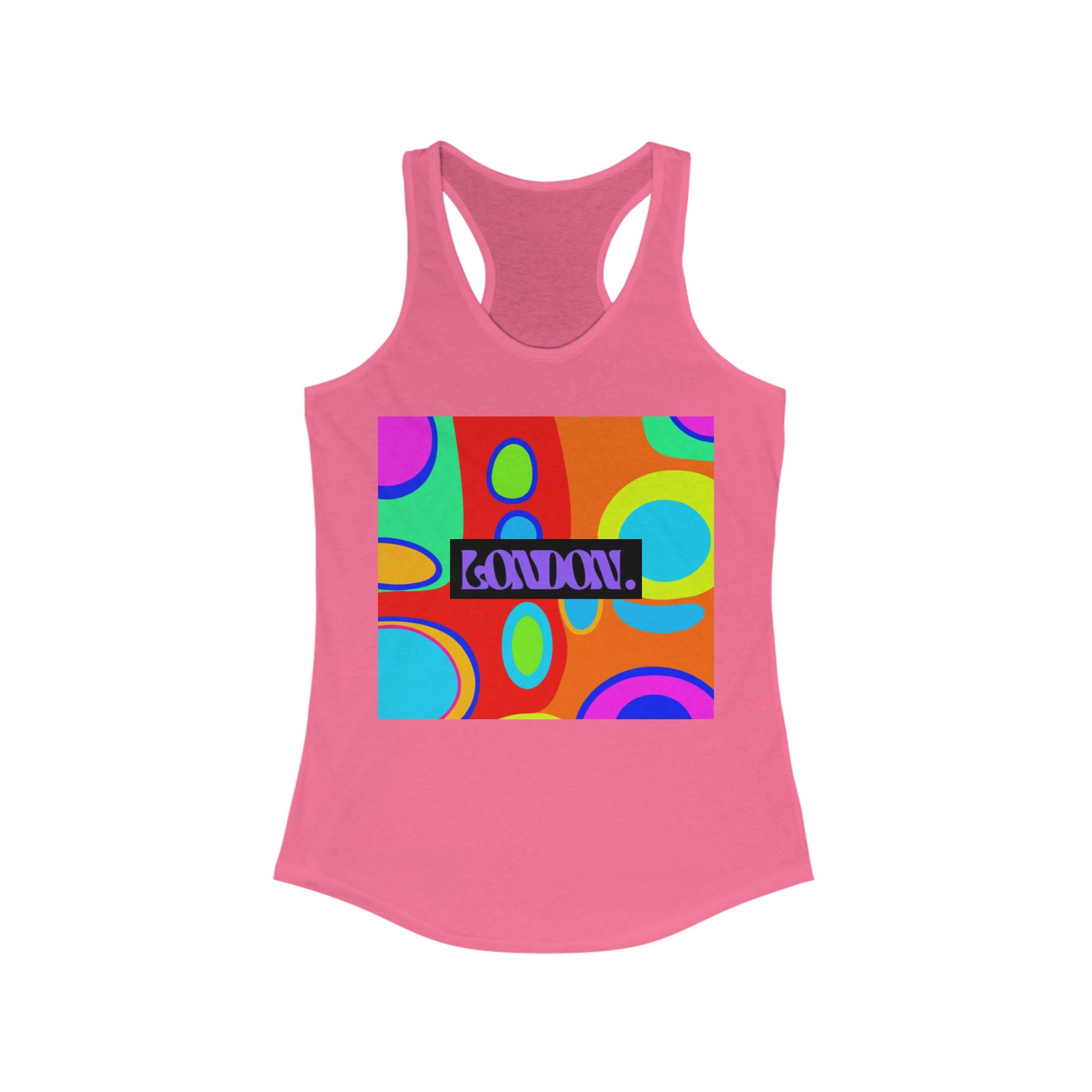 "PsychedeliGroove Aura" - Racerback Tank Top