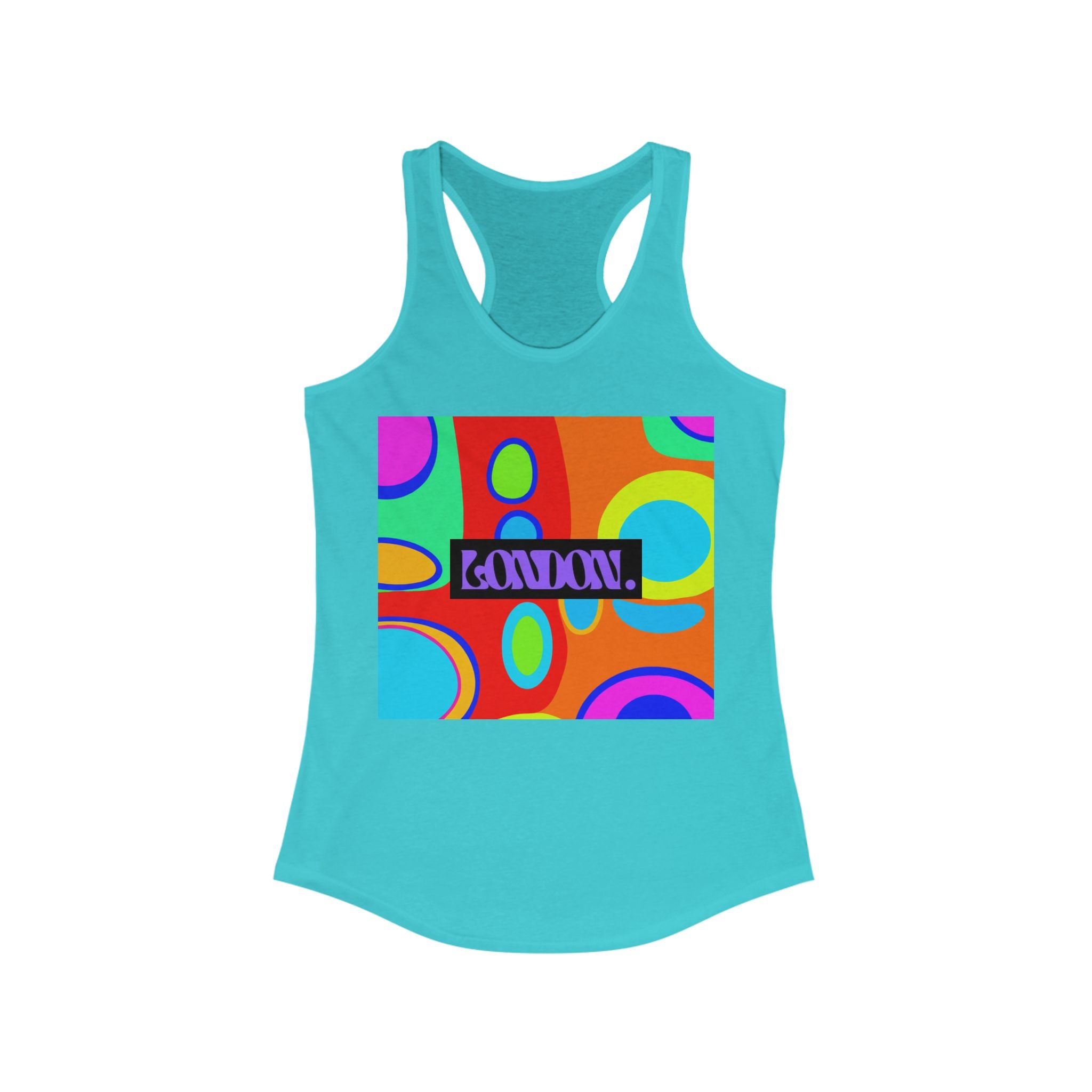 "PsychedeliGroove Aura" - Racerback Tank Top