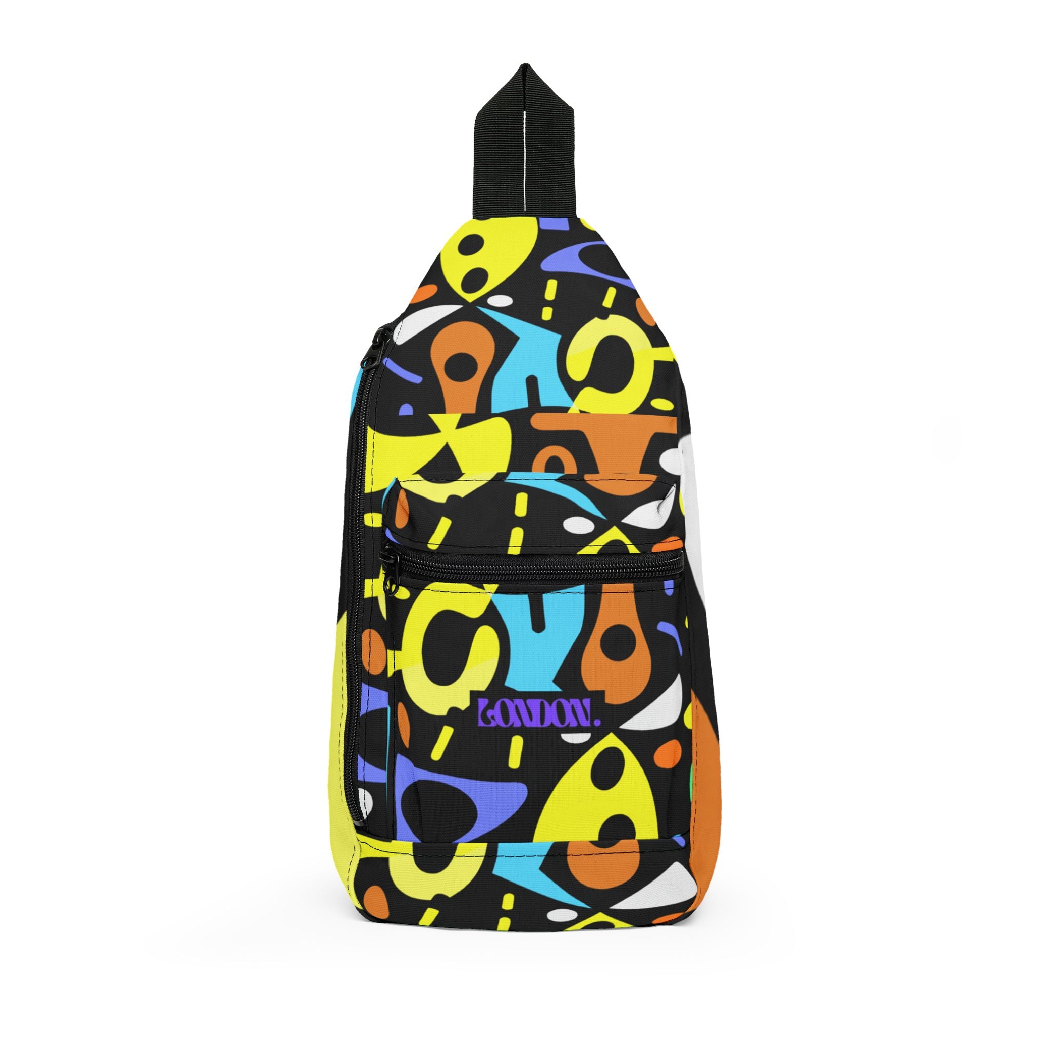 "Groovy Prism Delights" - Sling Bag