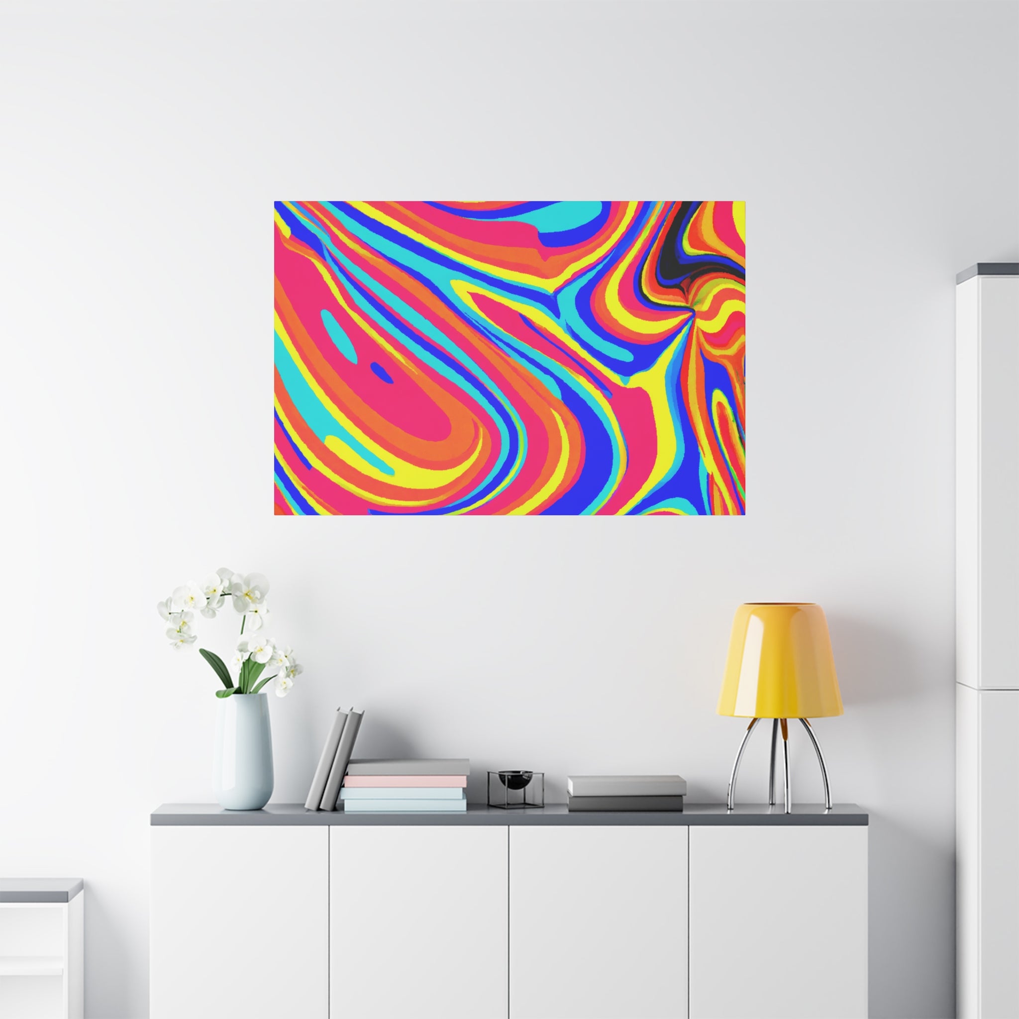 Groovy Kaleidoscope - Canvas