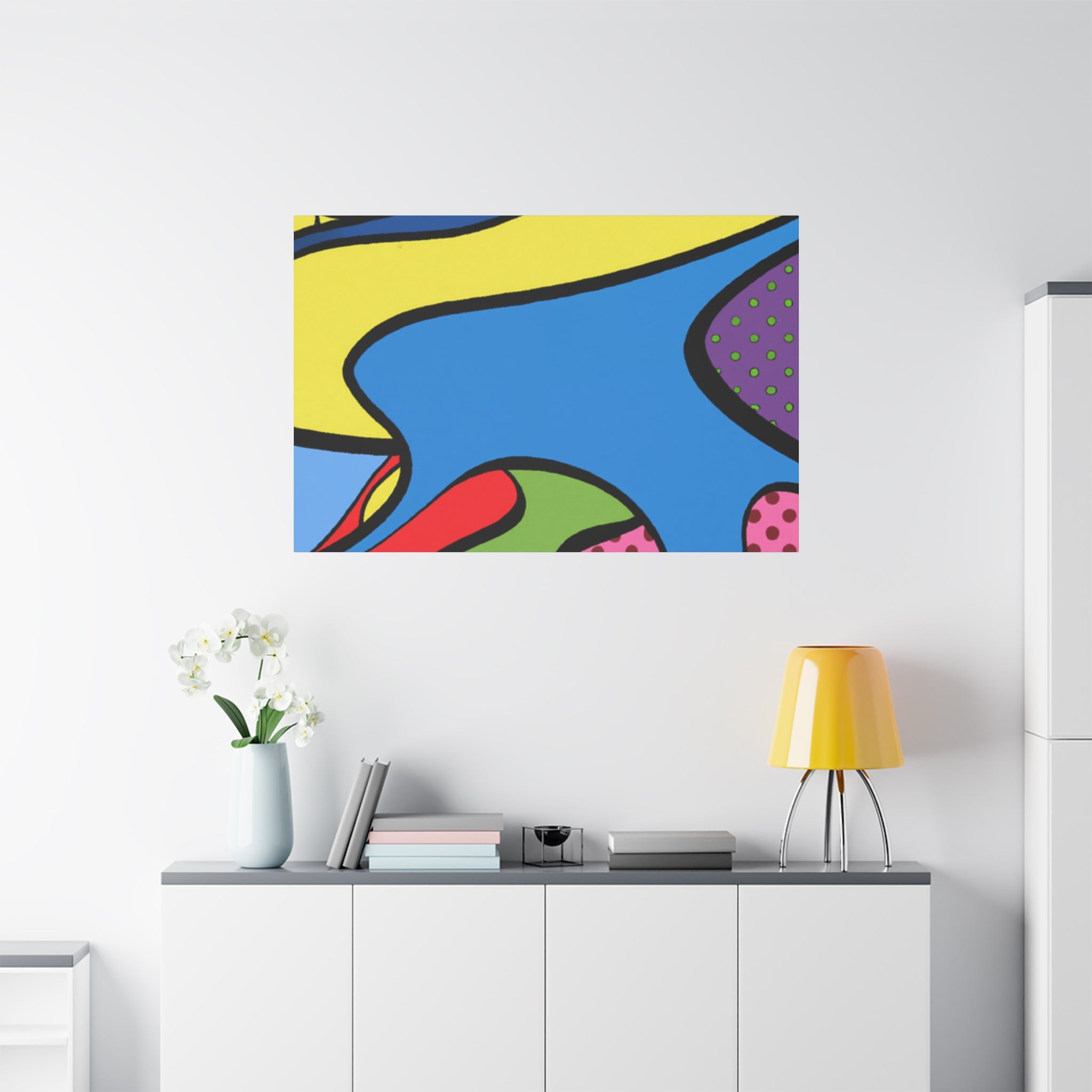 Groovy Kaleidoscope - Canvas