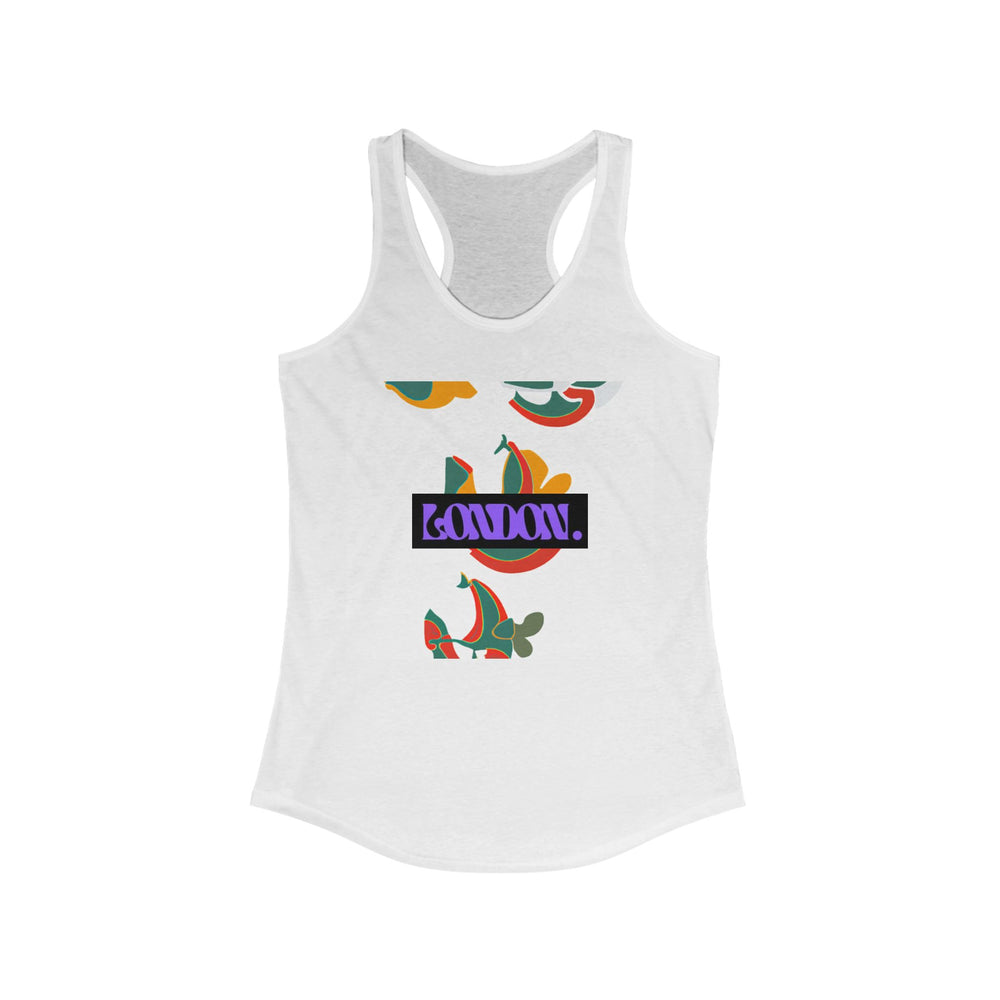 "Velvet Marigold Delights" - Racerback Tank Top