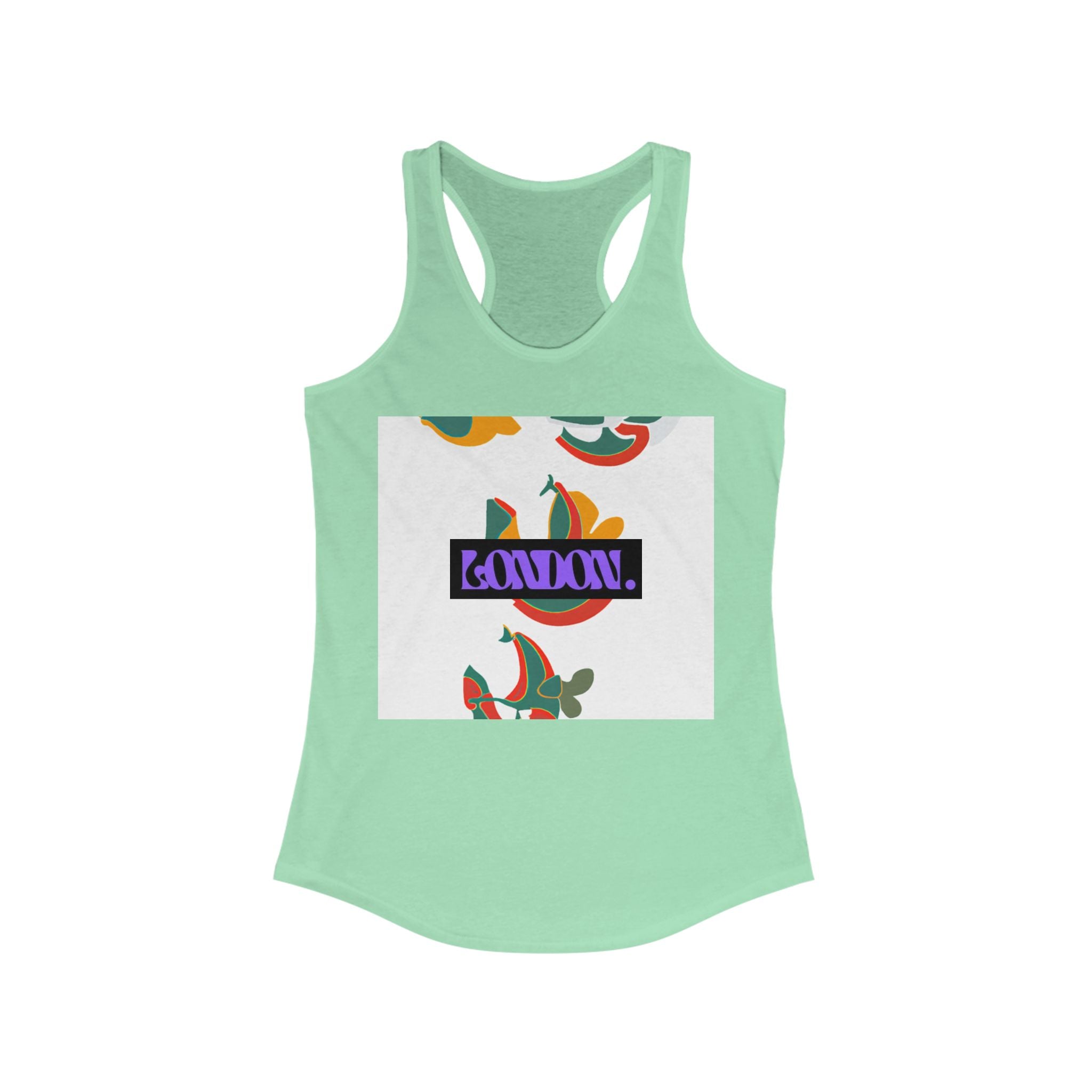 "Velvet Marigold Delights" - Racerback Tank Top