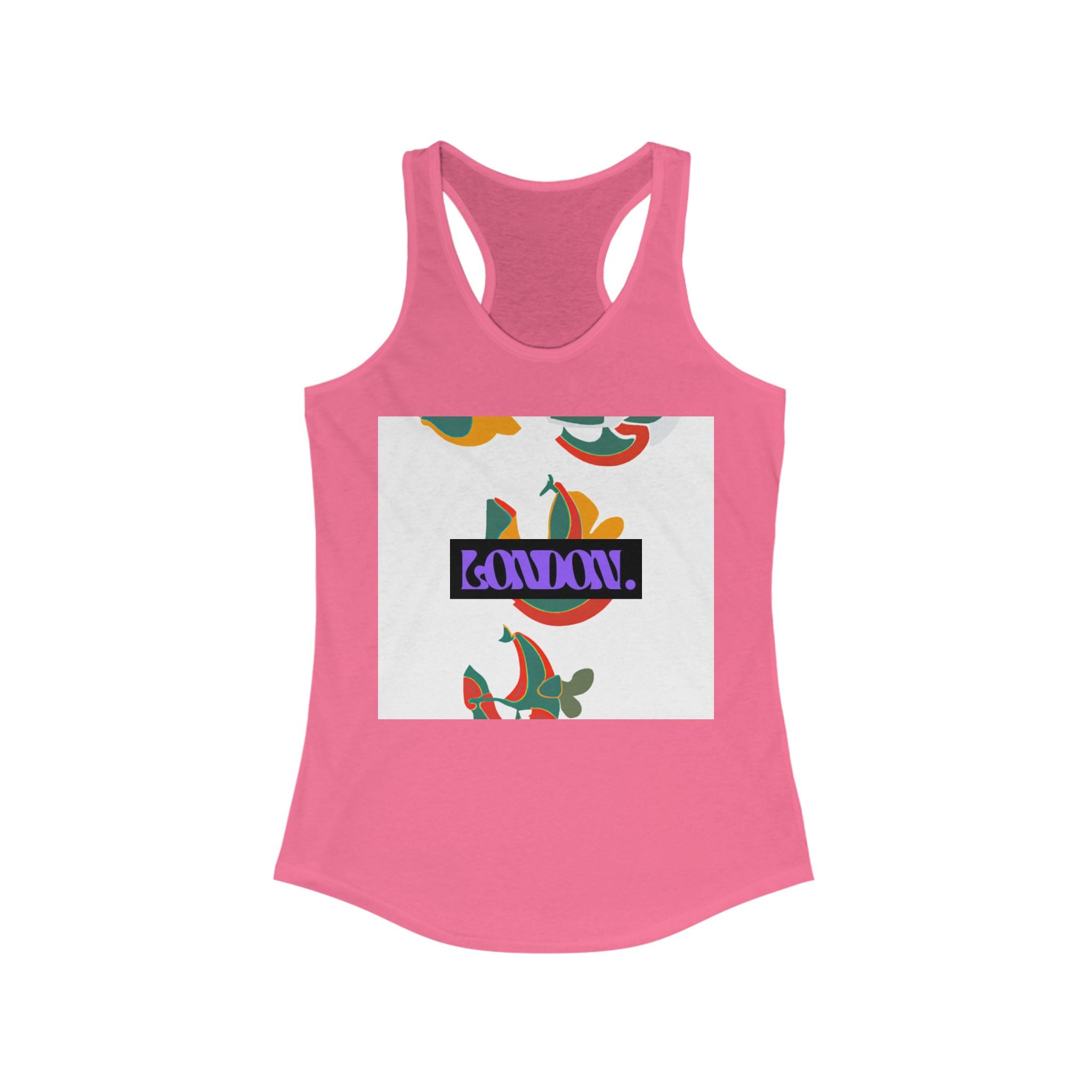 "Velvet Marigold Delights" - Racerback Tank Top
