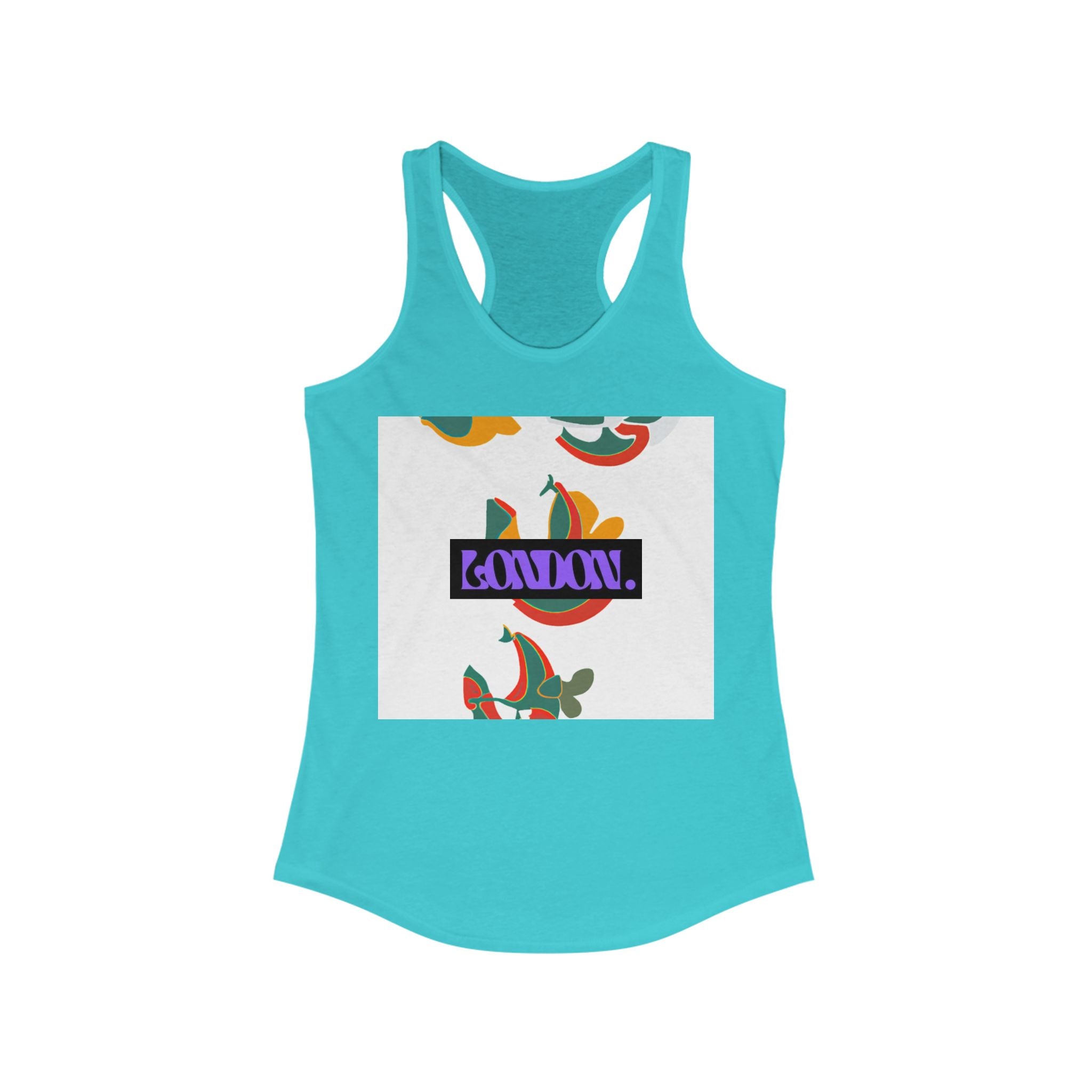 "Velvet Marigold Delights" - Racerback Tank Top