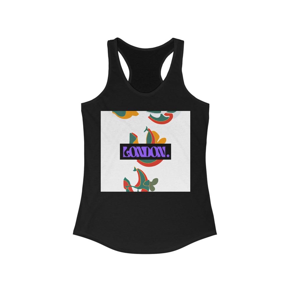 "Velvet Marigold Delights" - Racerback Tank Top