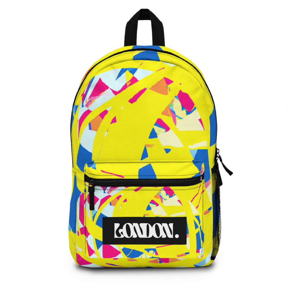 "Groovy Garnet Mirage" - Backpack