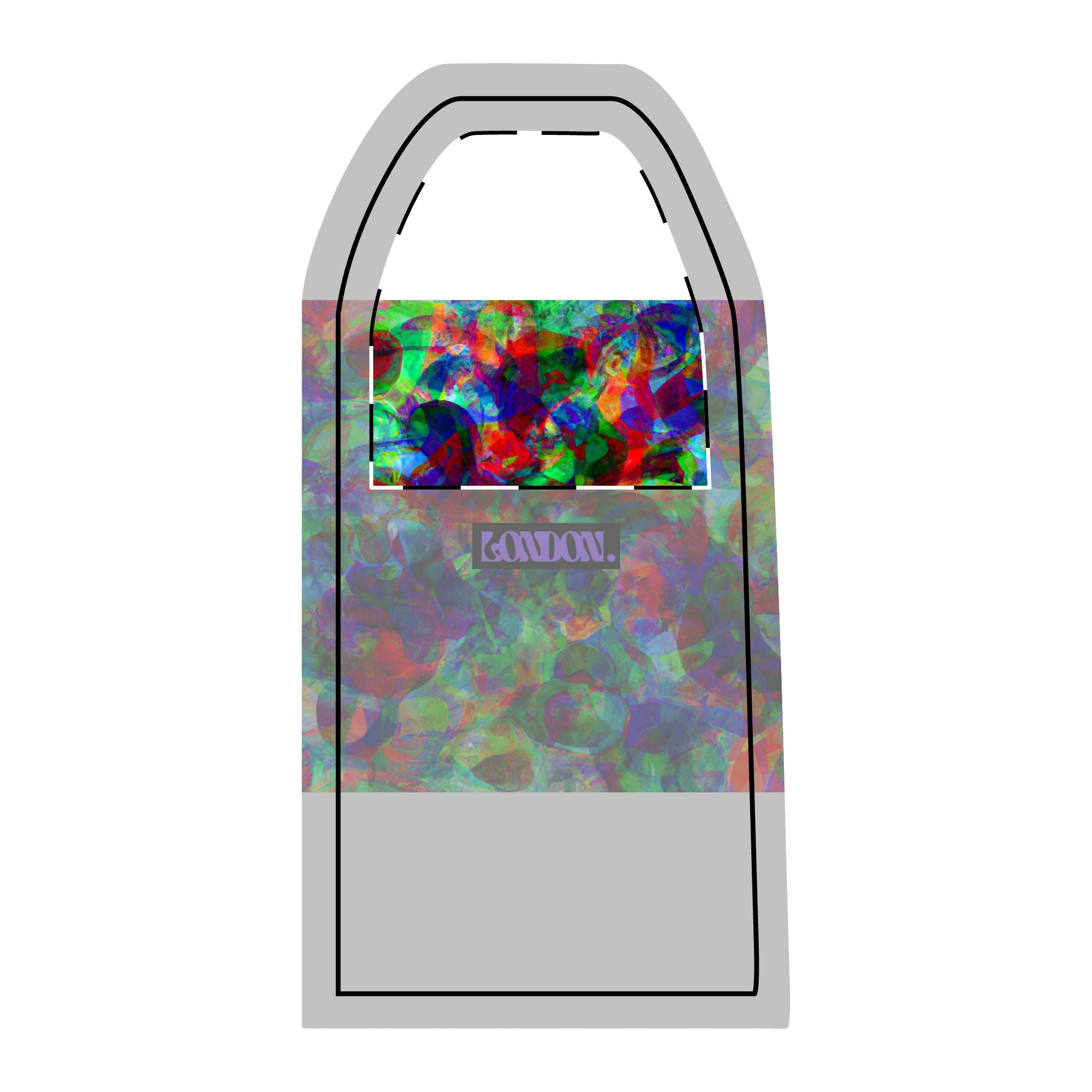 "Groovy Sullivan Neon Emporium" - Sling Bag