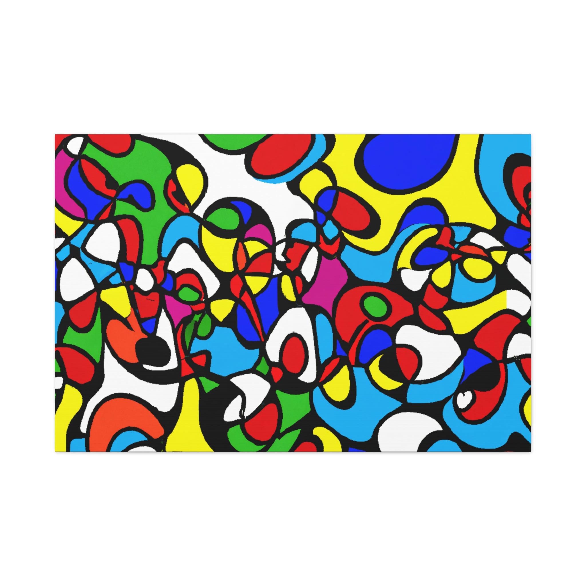 Groovy Kaleidoscope - Canvas