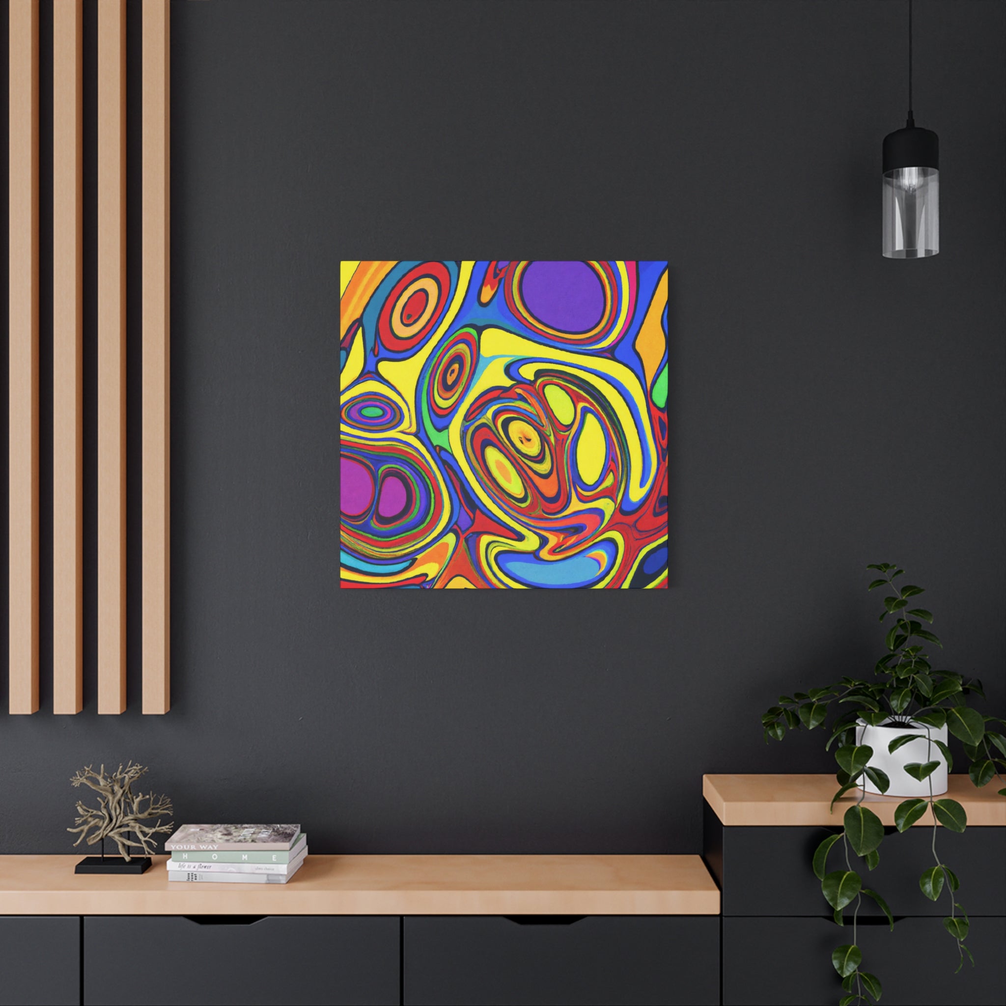 Groovy Whirlwind - Canvas