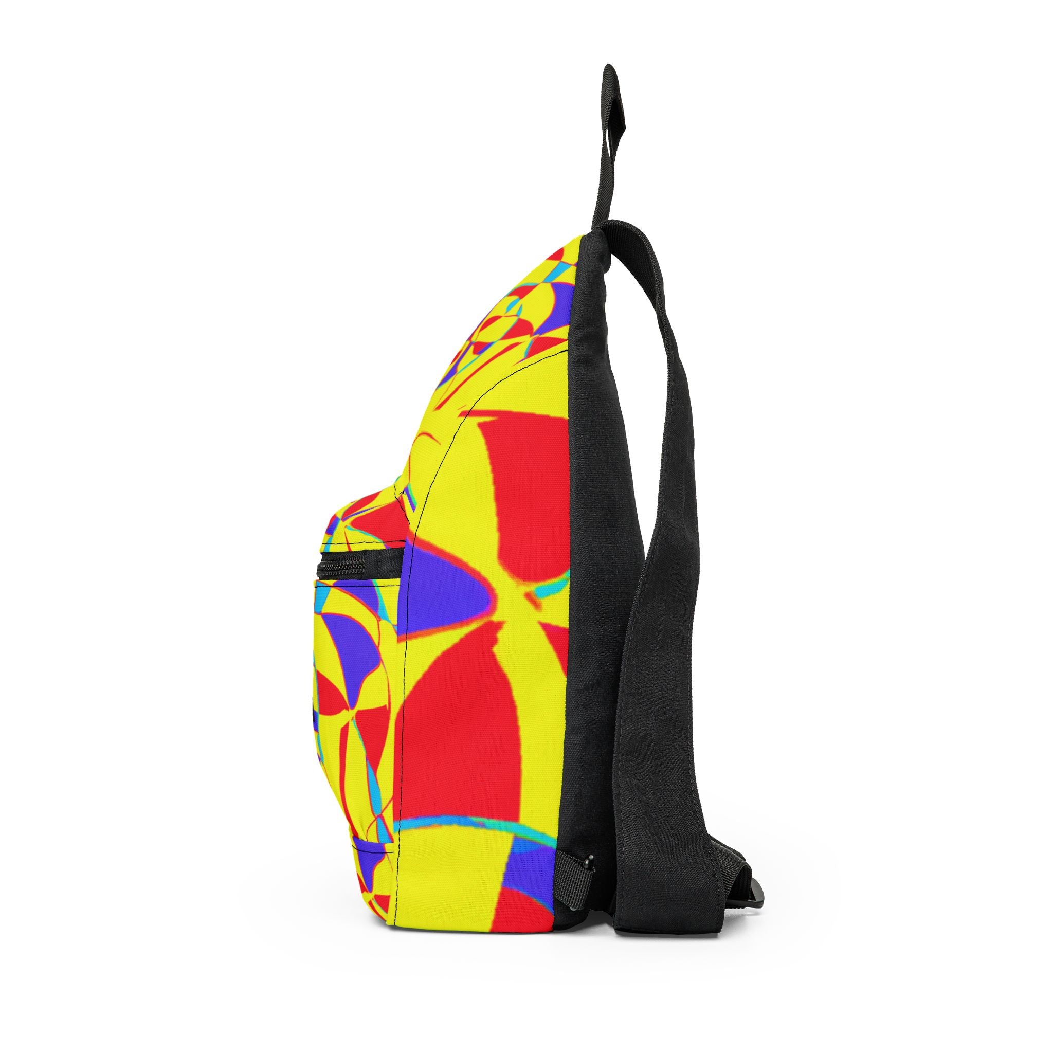 "Psychedelic Daze & Pop Art Maze" - Sling Bag