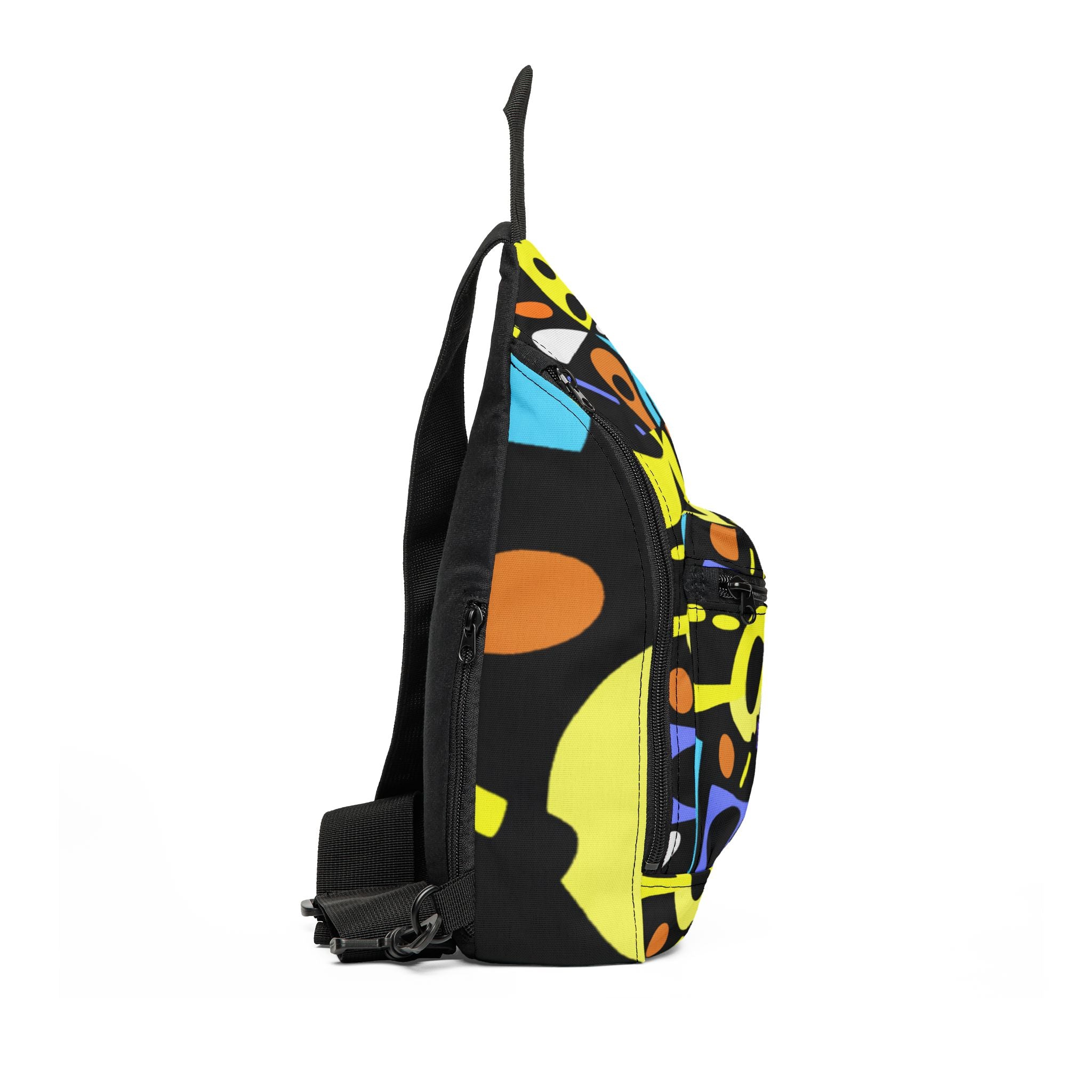 "Groovy Prism Delights" - Sling Bag