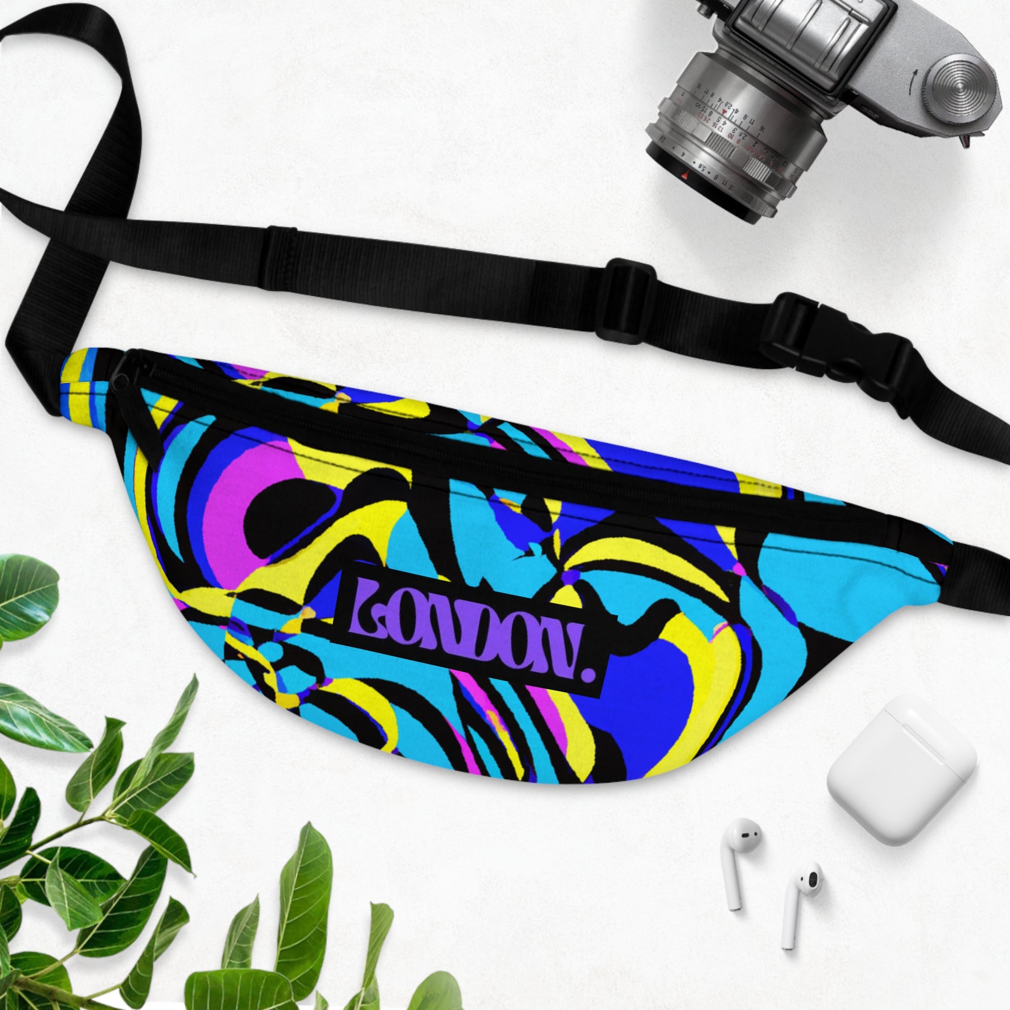 "Groovy Galaxies by Orion O'Dare" - Fanny Pack