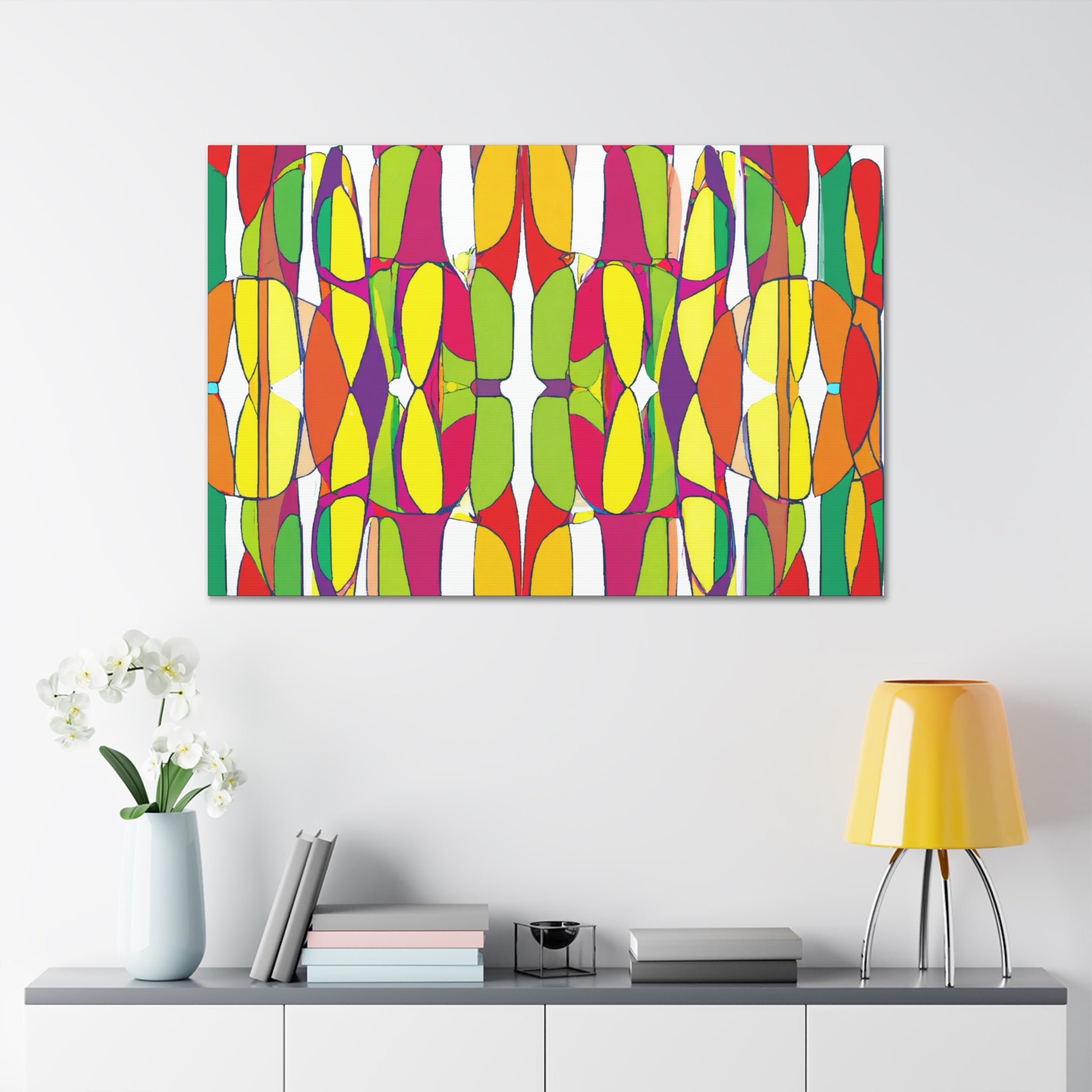 Groovy Kaleidoscope - Canvas