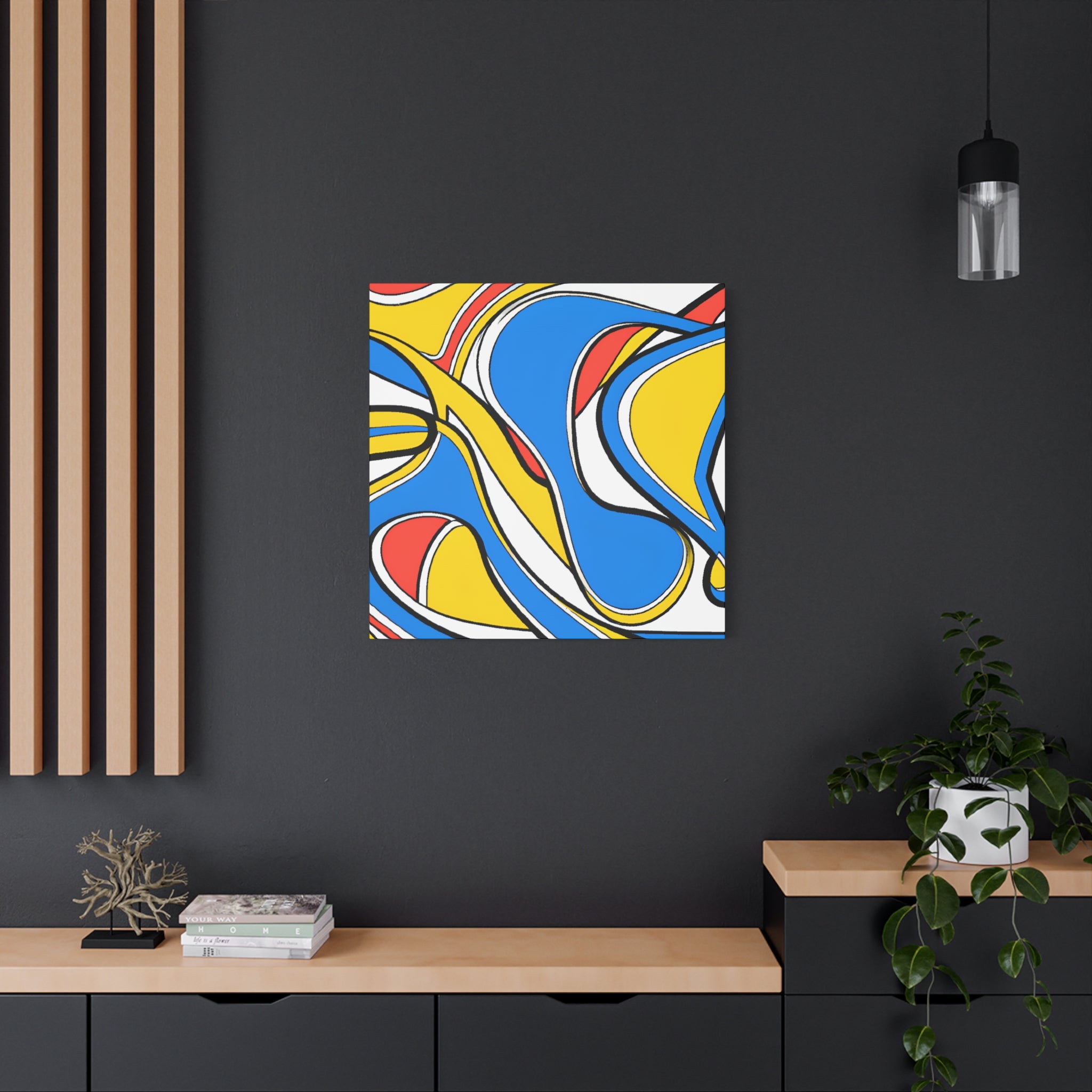 Celeste Starburst - Canvas