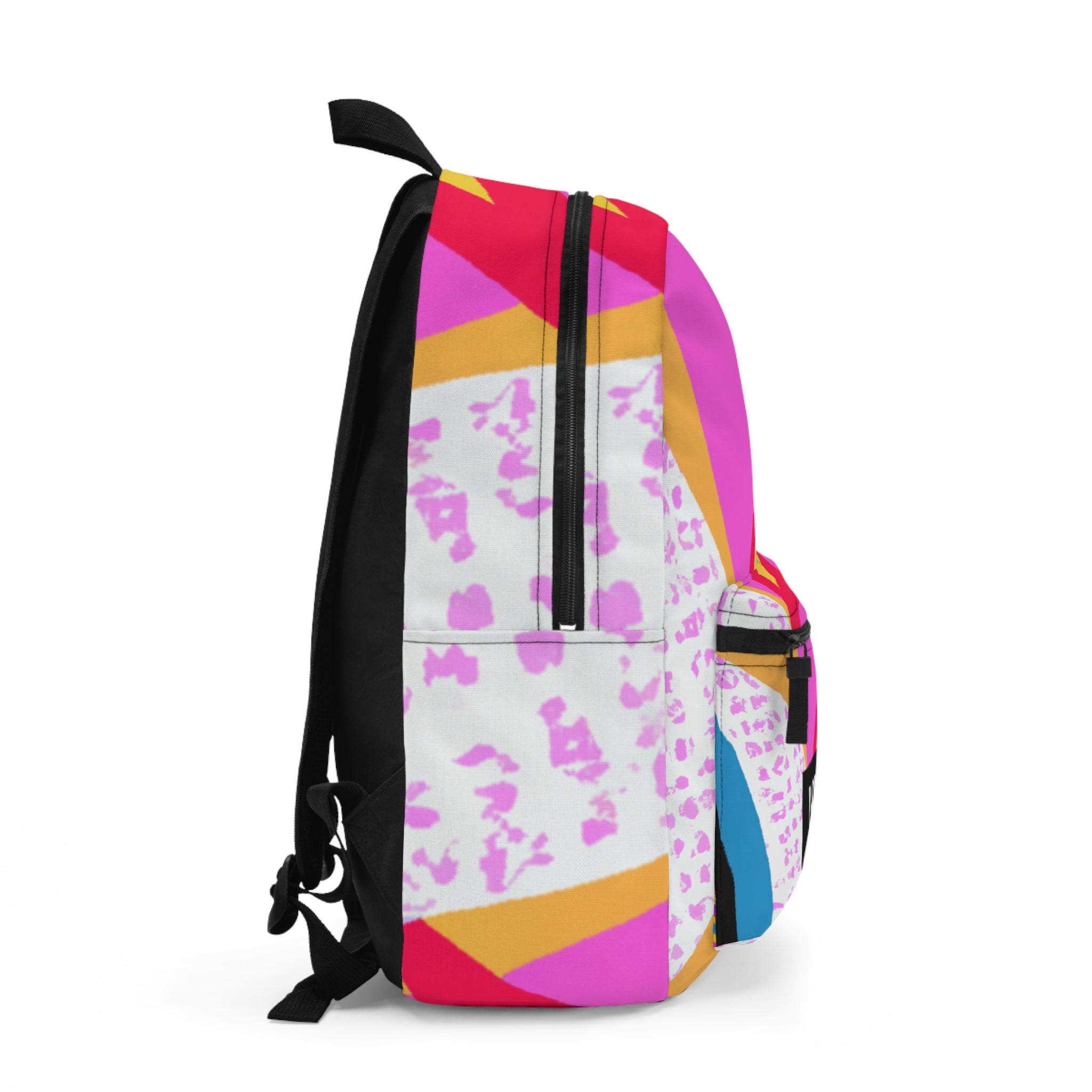 "Groovy Mirage: A Neon Horizon" - Backpack