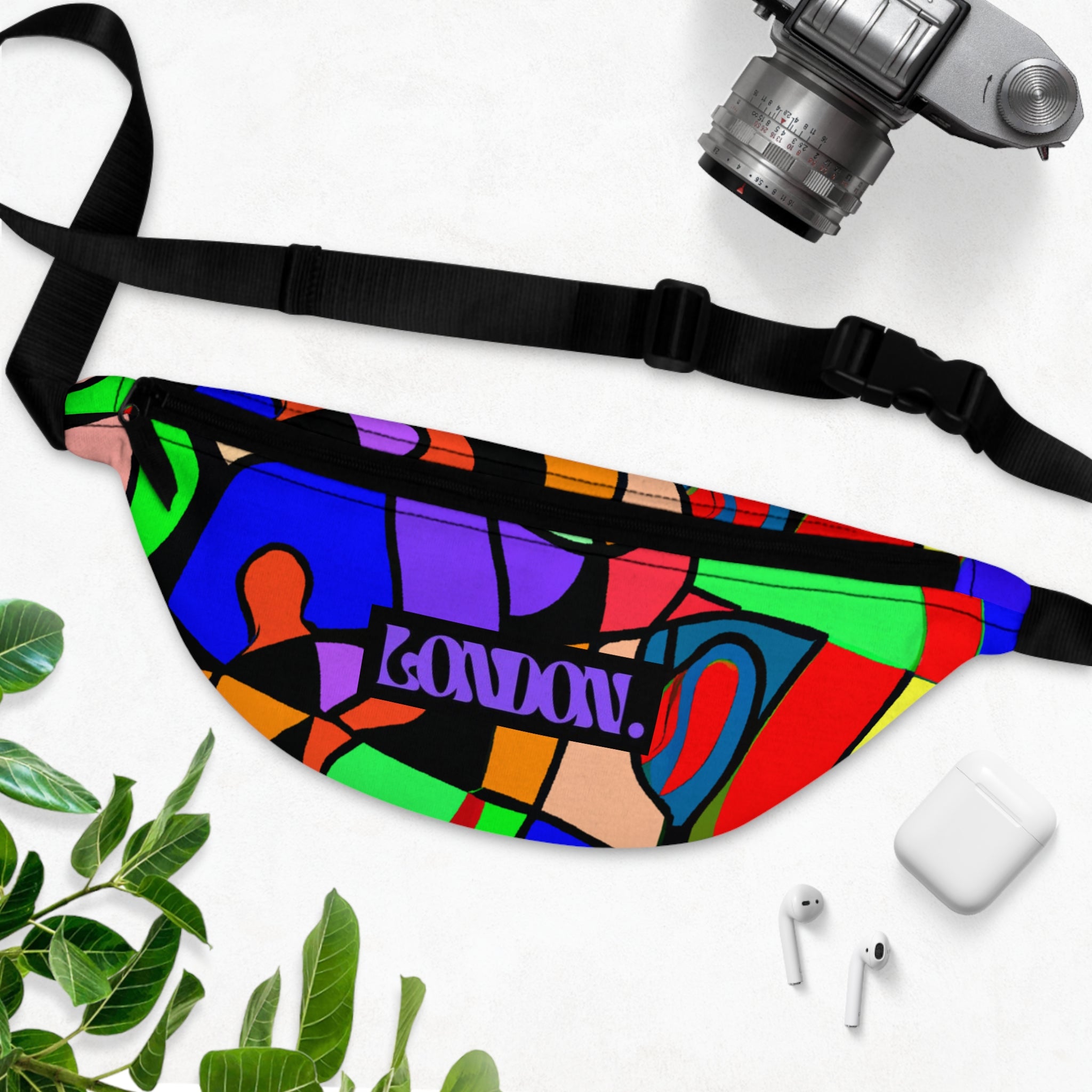 "Marlo Deco & Trippy Tie-dyes" - Fanny Pack