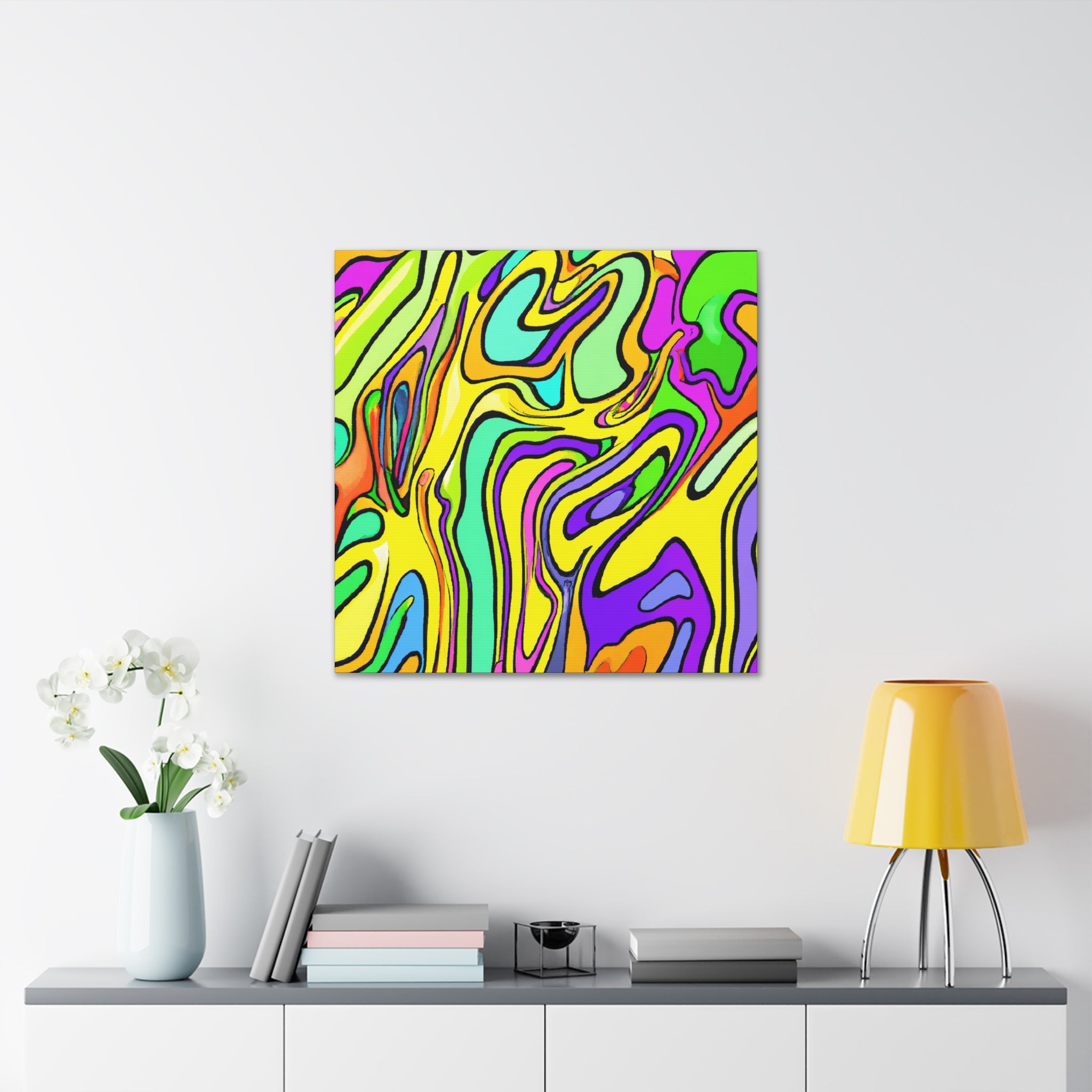 Groovy Whirlwind - Canvas