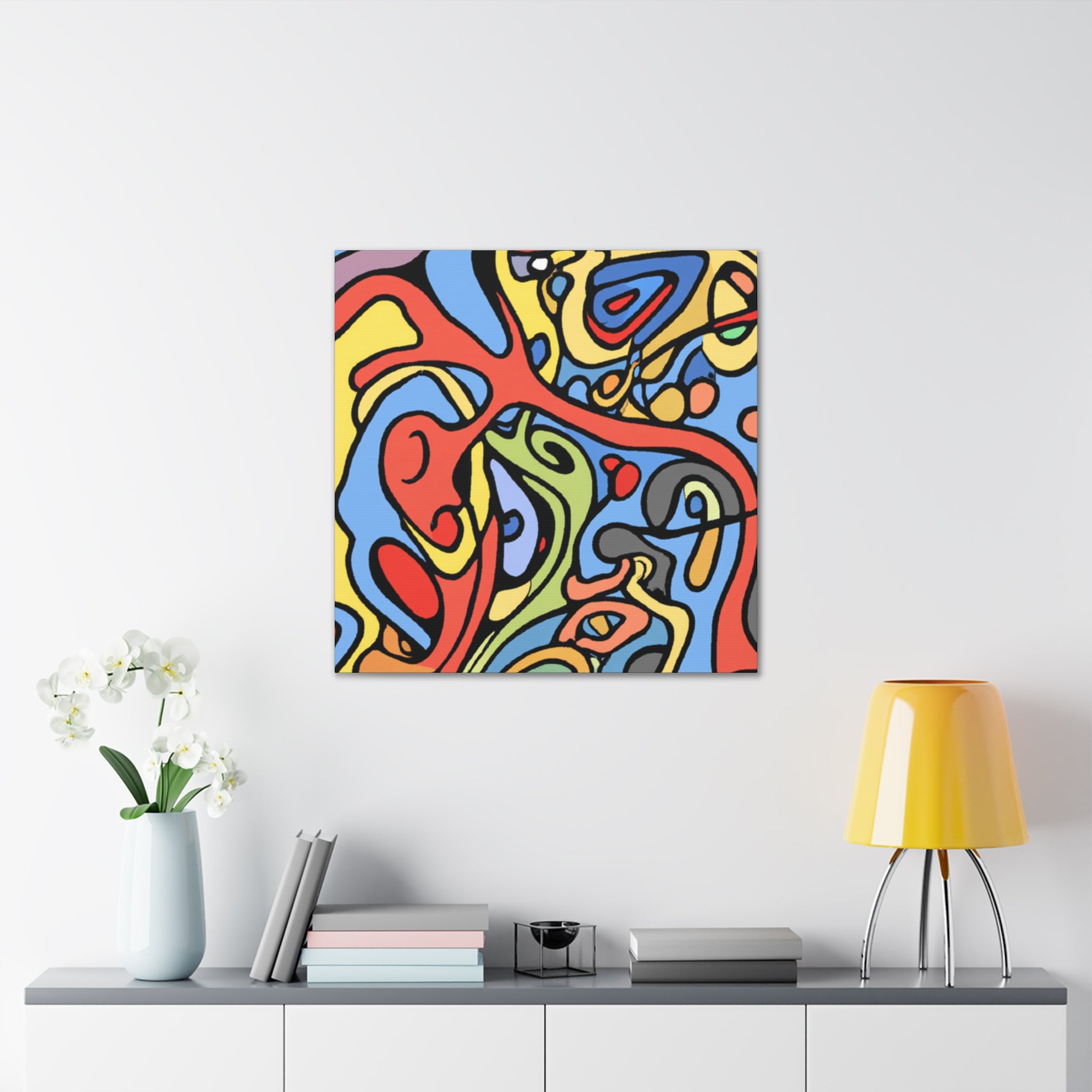 Groovy Radiance - Canvas