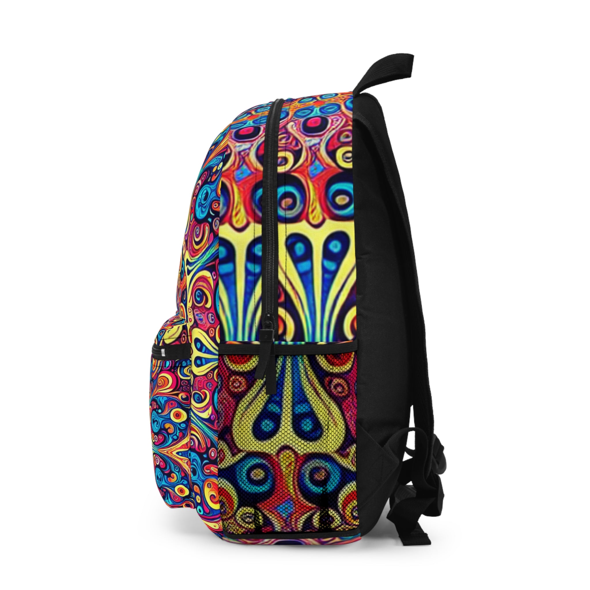 "Groovy Delights: Retro Artopia!" - Backpack