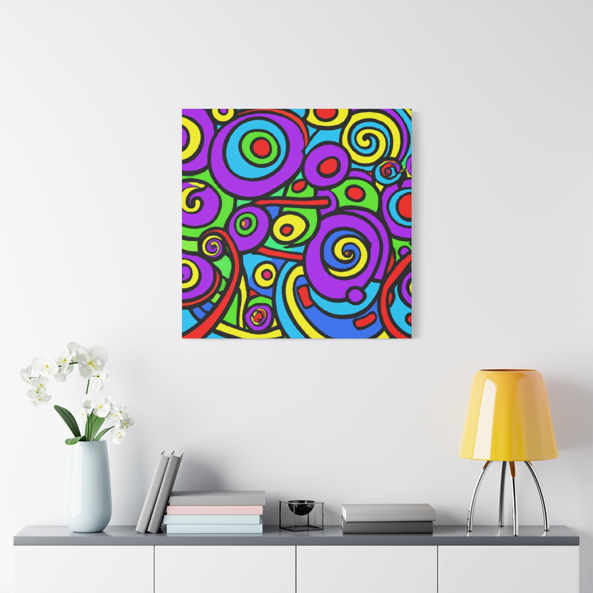Color Groove. - Canvas
