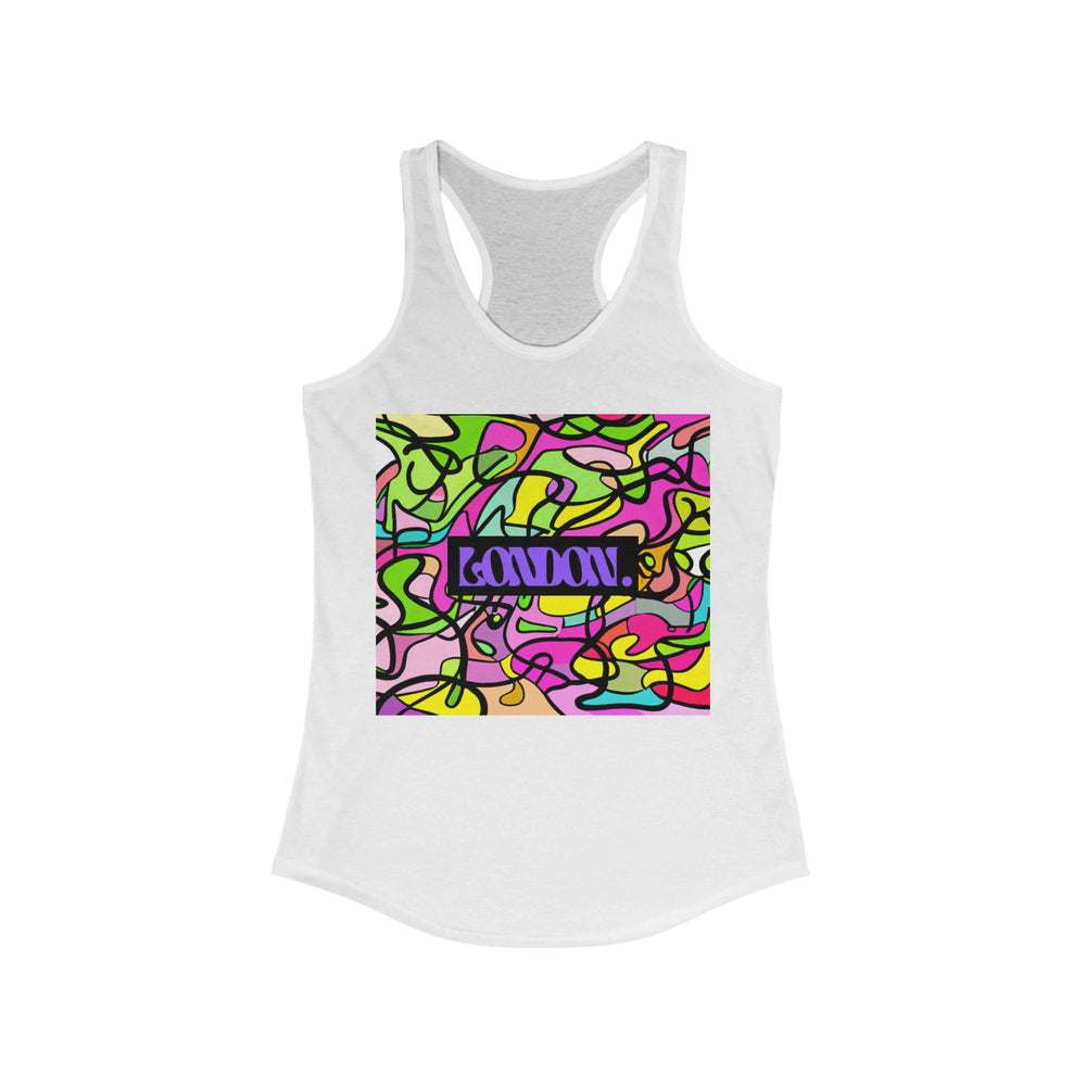 "Jasper GroovyGalaxy" - Racerback Tank Top