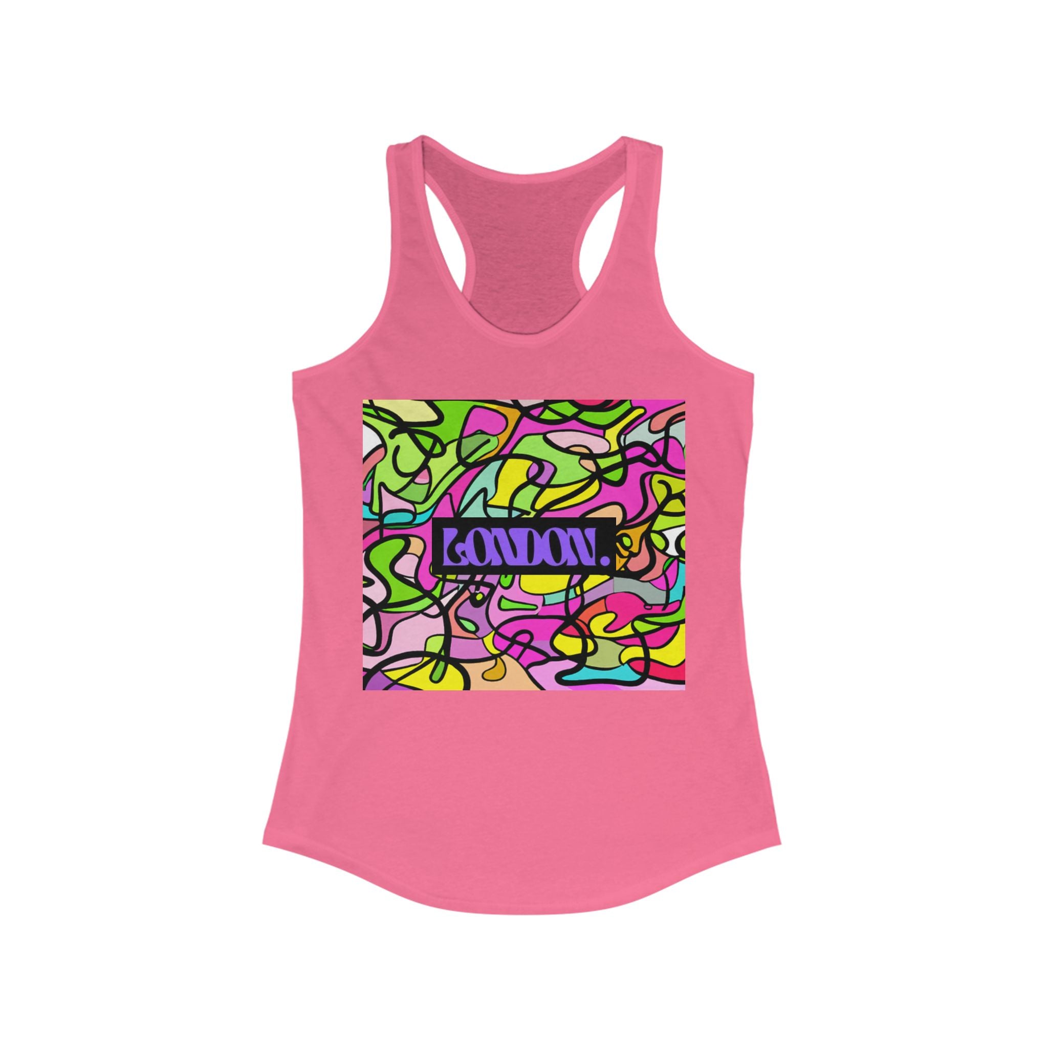 "Jasper GroovyGalaxy" - Racerback Tank Top