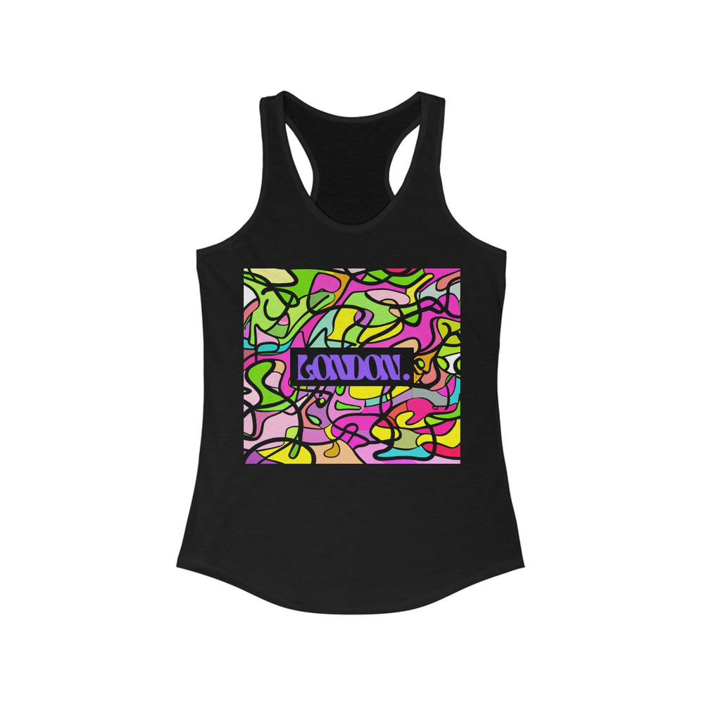 "Jasper GroovyGalaxy" - Racerback Tank Top