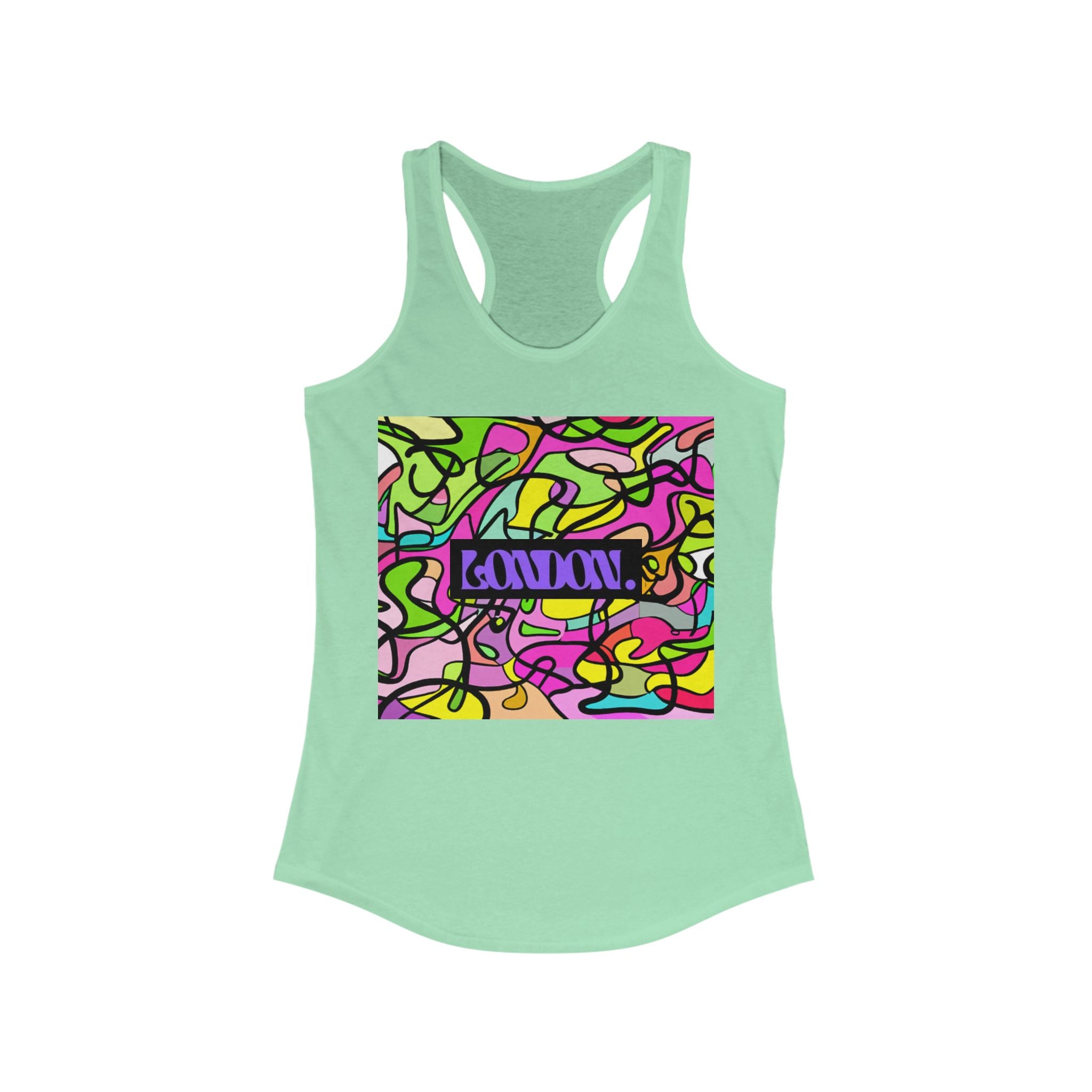 "Jasper GroovyGalaxy" - Racerback Tank Top