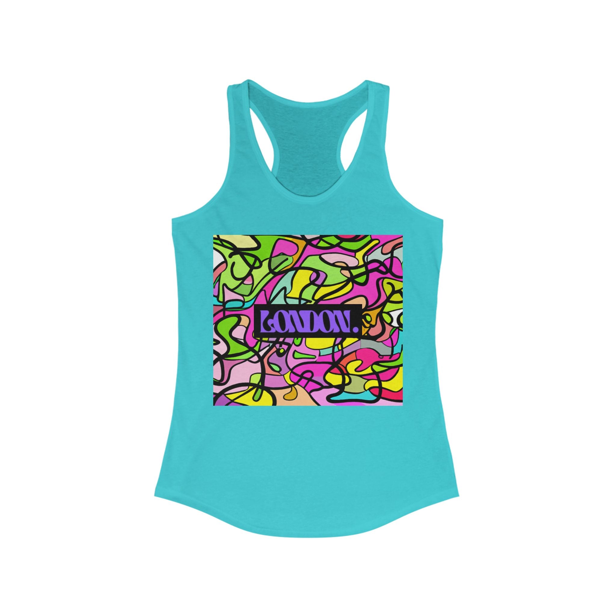 "Jasper GroovyGalaxy" - Racerback Tank Top