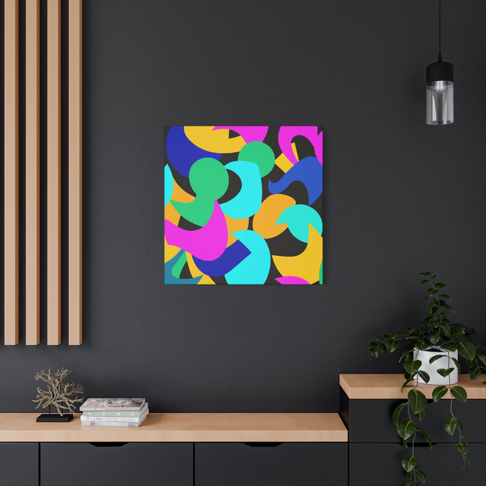Groovy Kaleidoscope - Canvas