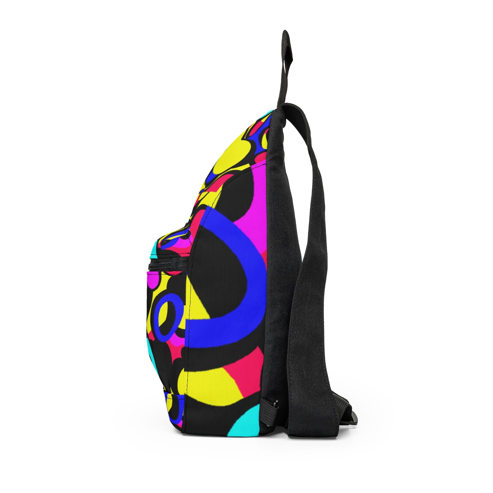 "Groovy Mirage: A Psychedelic Emporium" - Sling Bag