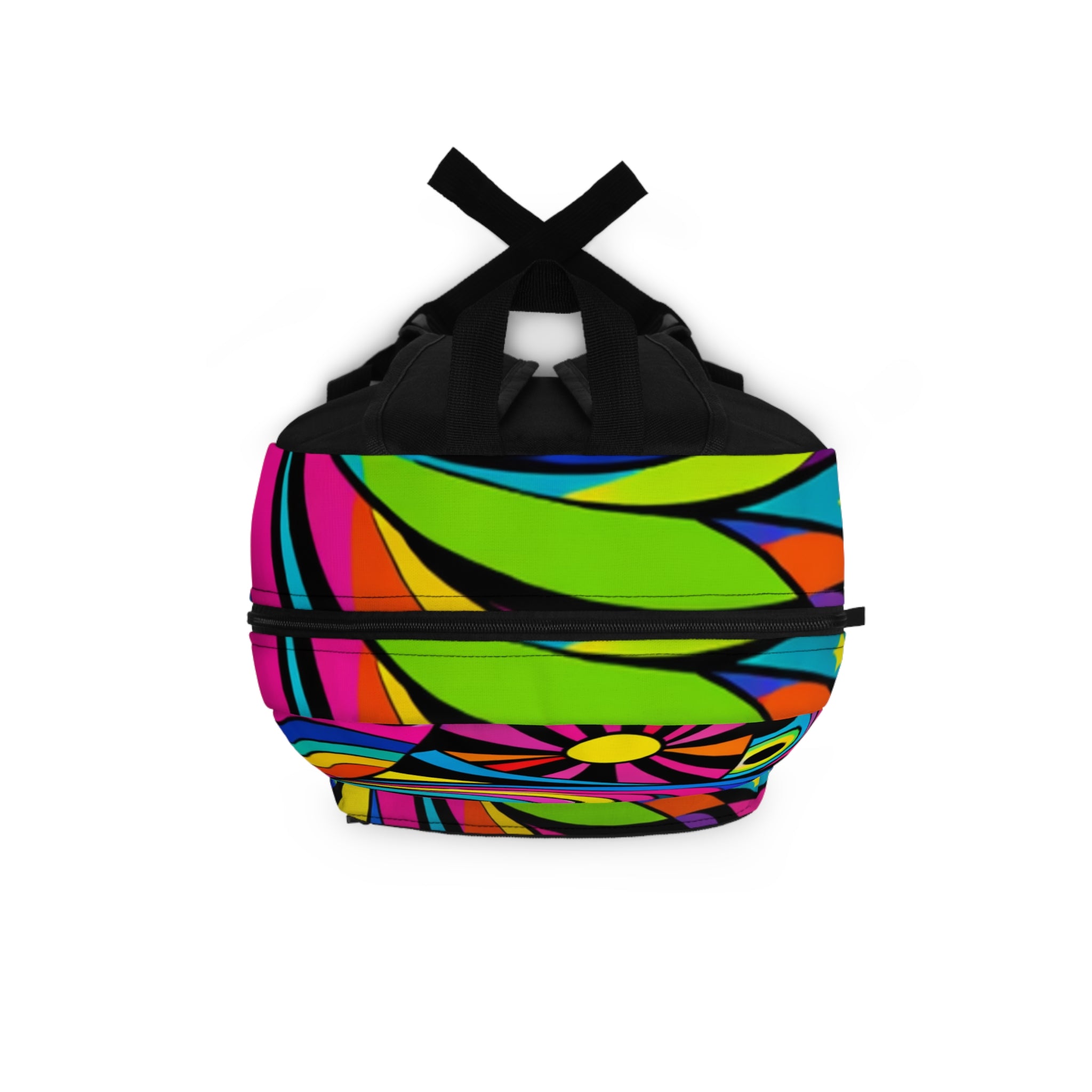 "Groovy Spectrum: A Twist of Swirls and Whirls" - Backpack