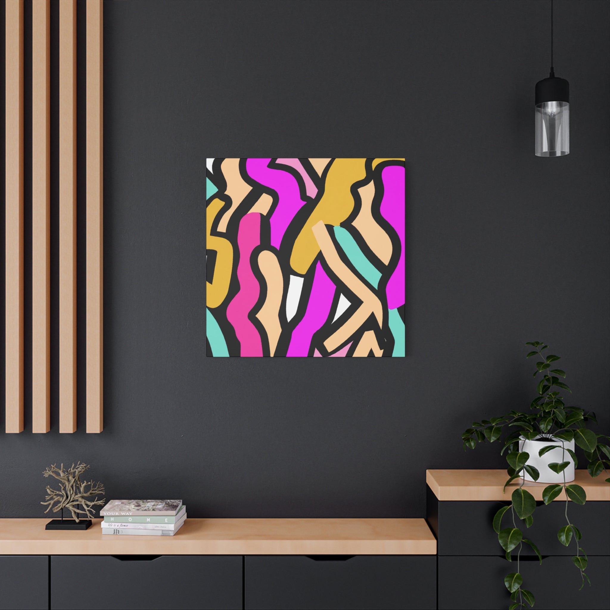 Cosmic Kaleidoscope - Canvas
