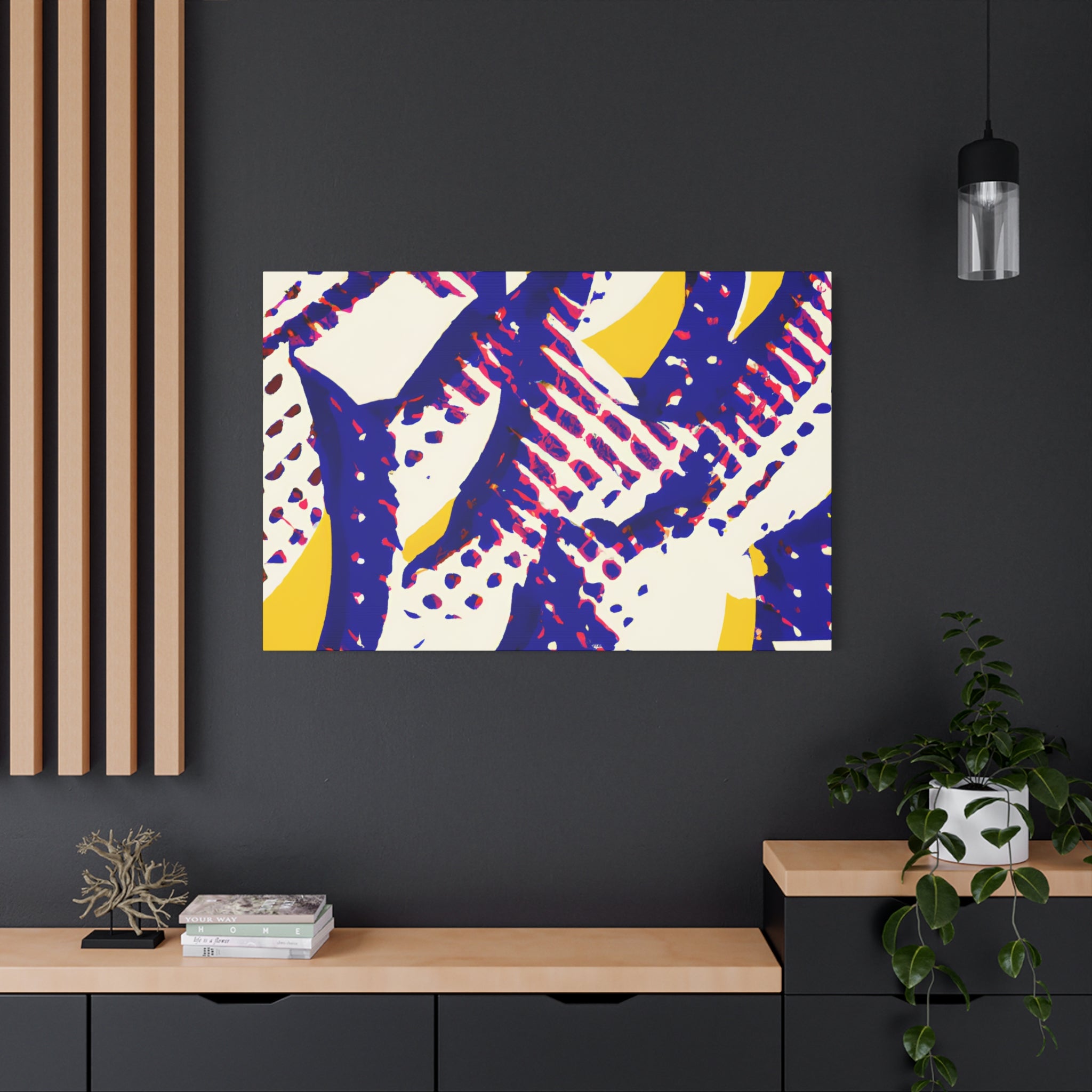 How about "Marigold Twist"? This name evokes the vibrant, dynamic energy of 60's and 70's pop art and psychedelia, - Canvas