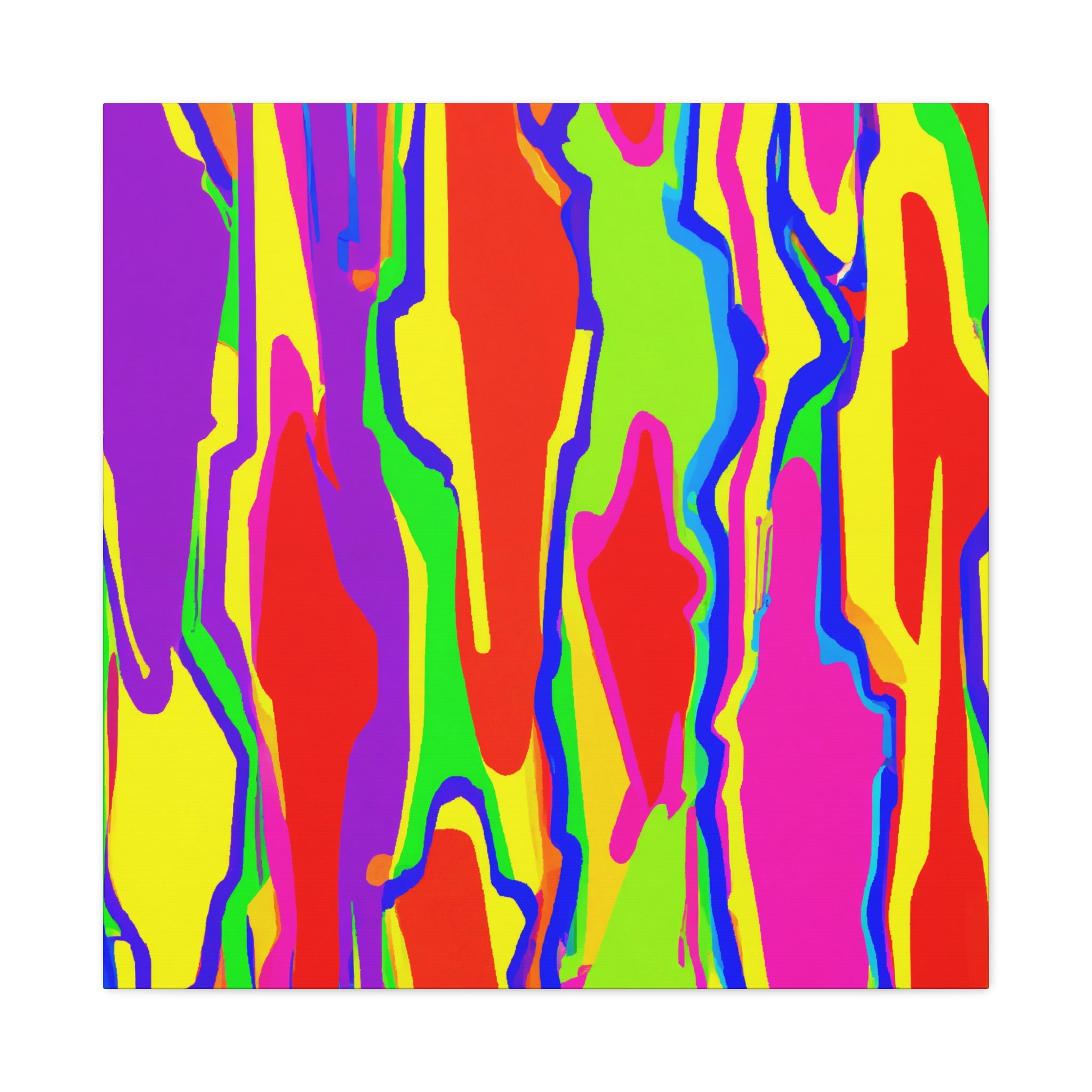 Groovy Kaleidoscope - Canvas