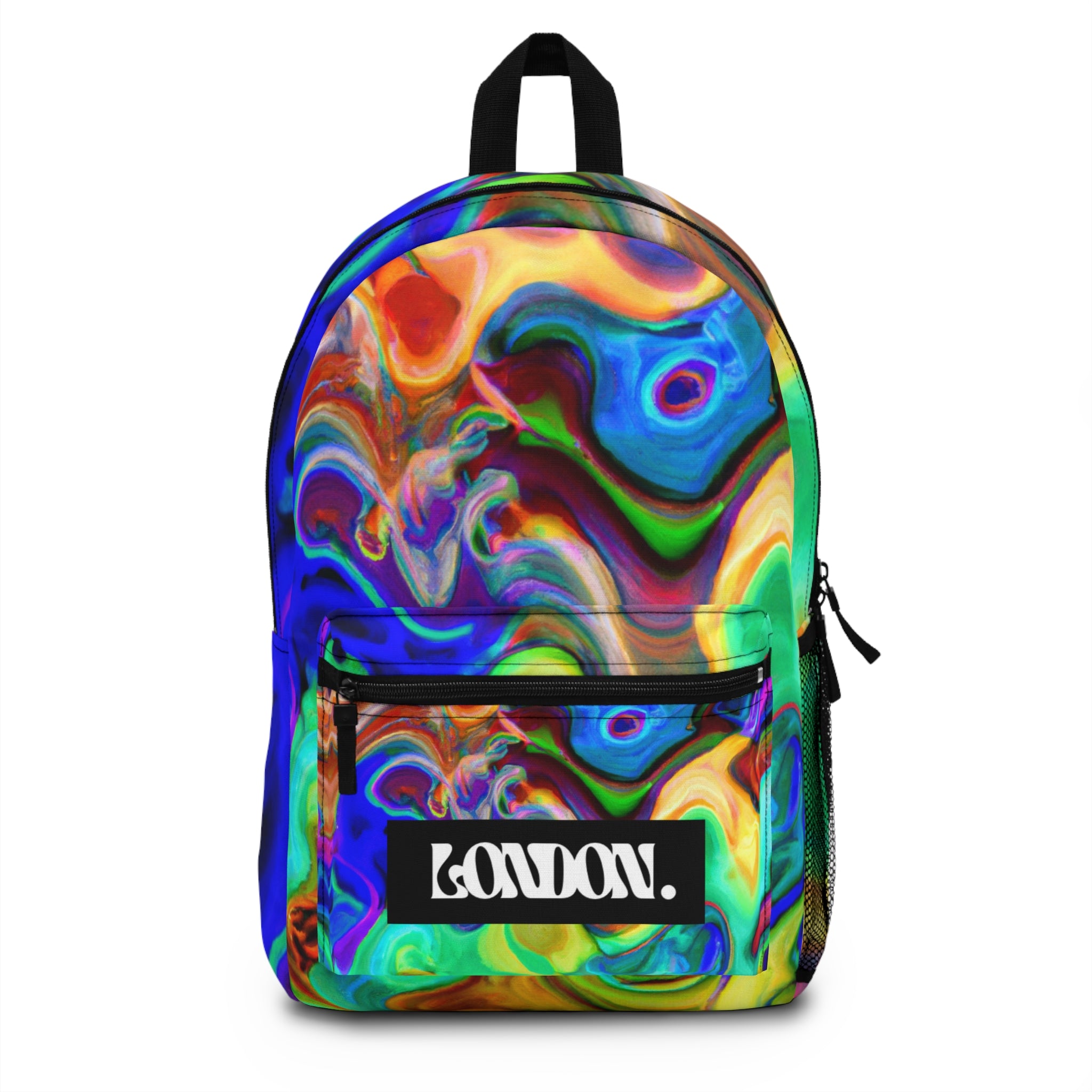 "Groovy Visions by Jasper Moonbeam" - Backpack