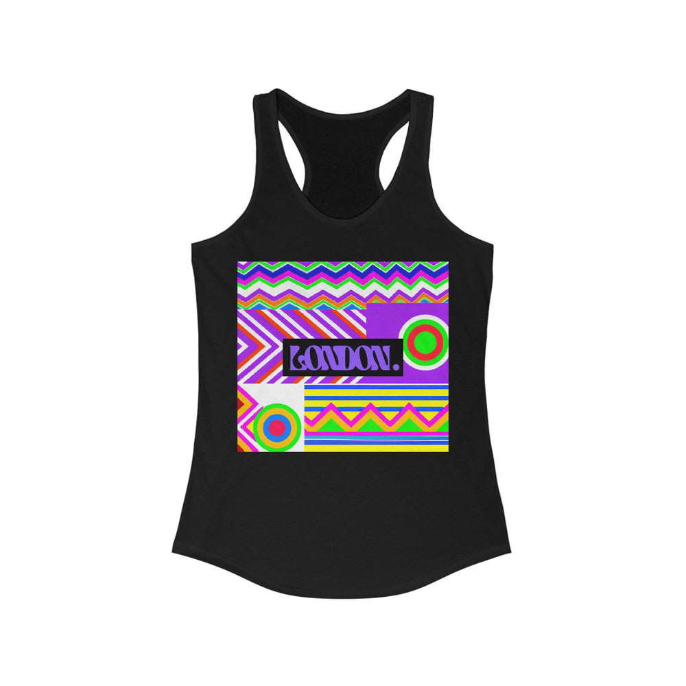 "Kaleidoscope Couture" - Racerback Tank Top