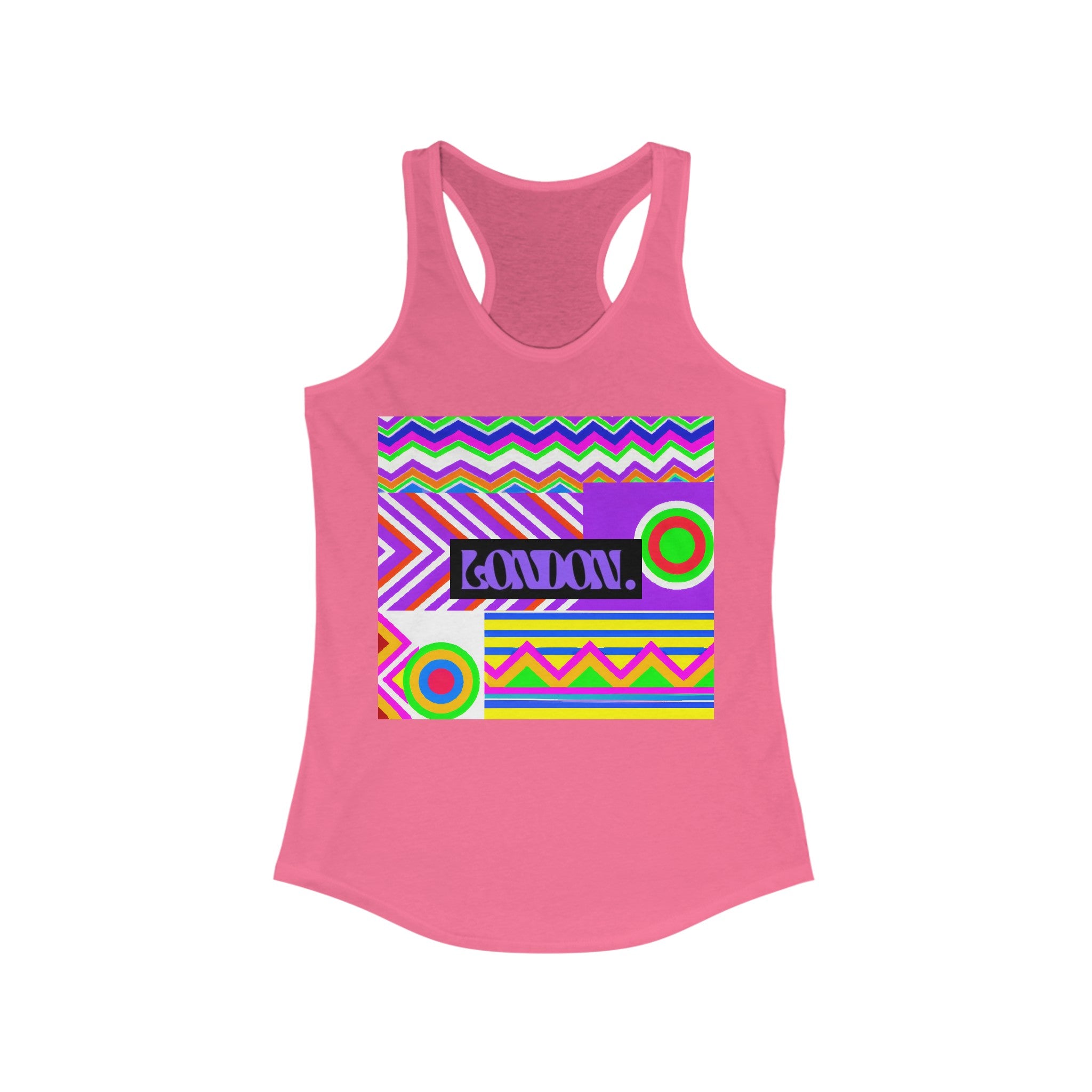 "Kaleidoscope Couture" - Racerback Tank Top