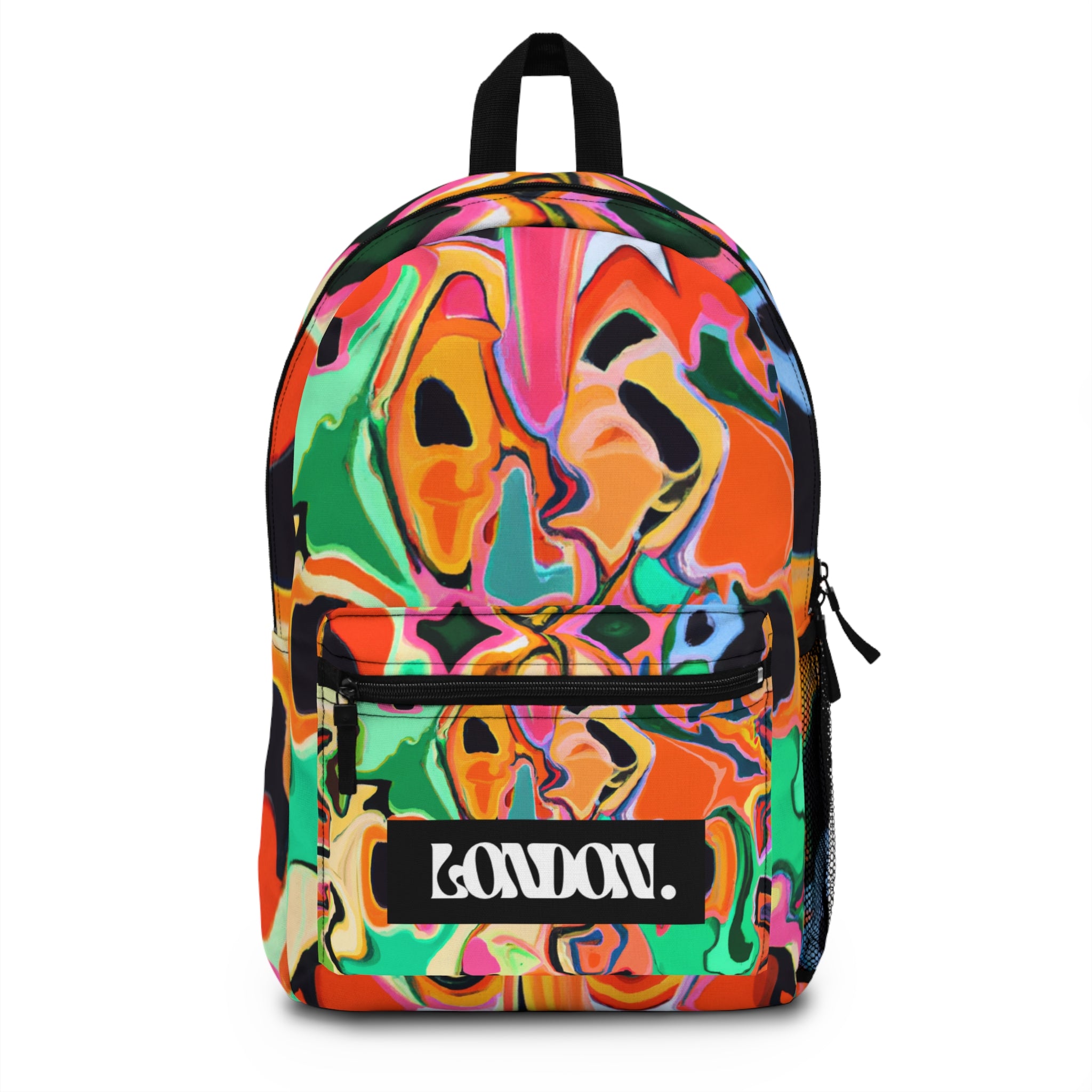 "Groovy Kaleidoscope Emporium" - Backpack