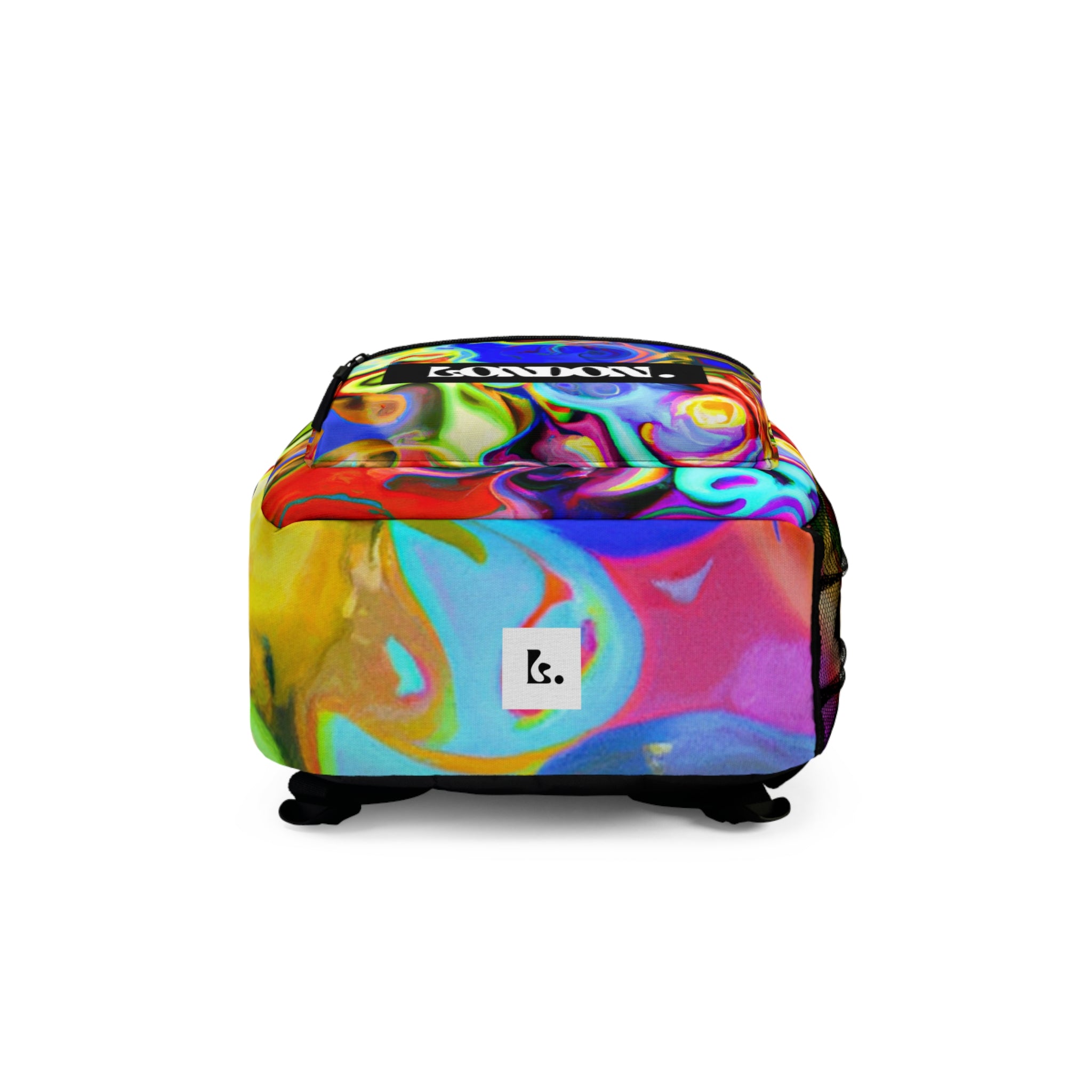 "Groovy Doodles by Jasper Kaleidoscope" - Backpack