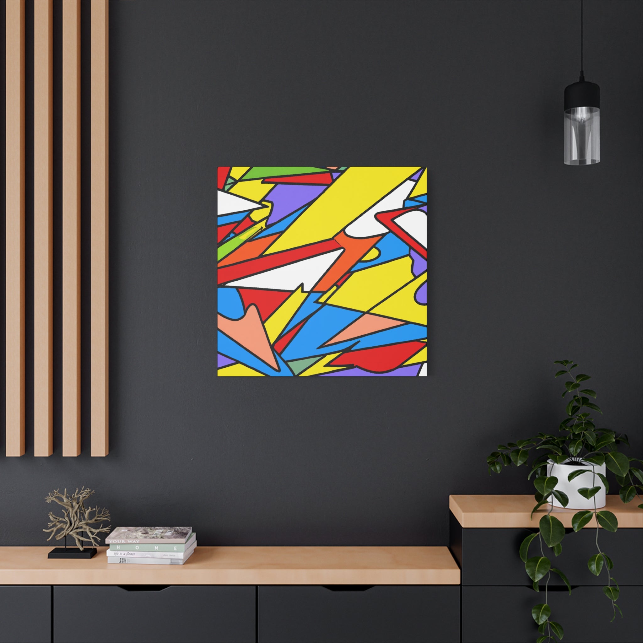 Groovy Kaleidoscope - Canvas