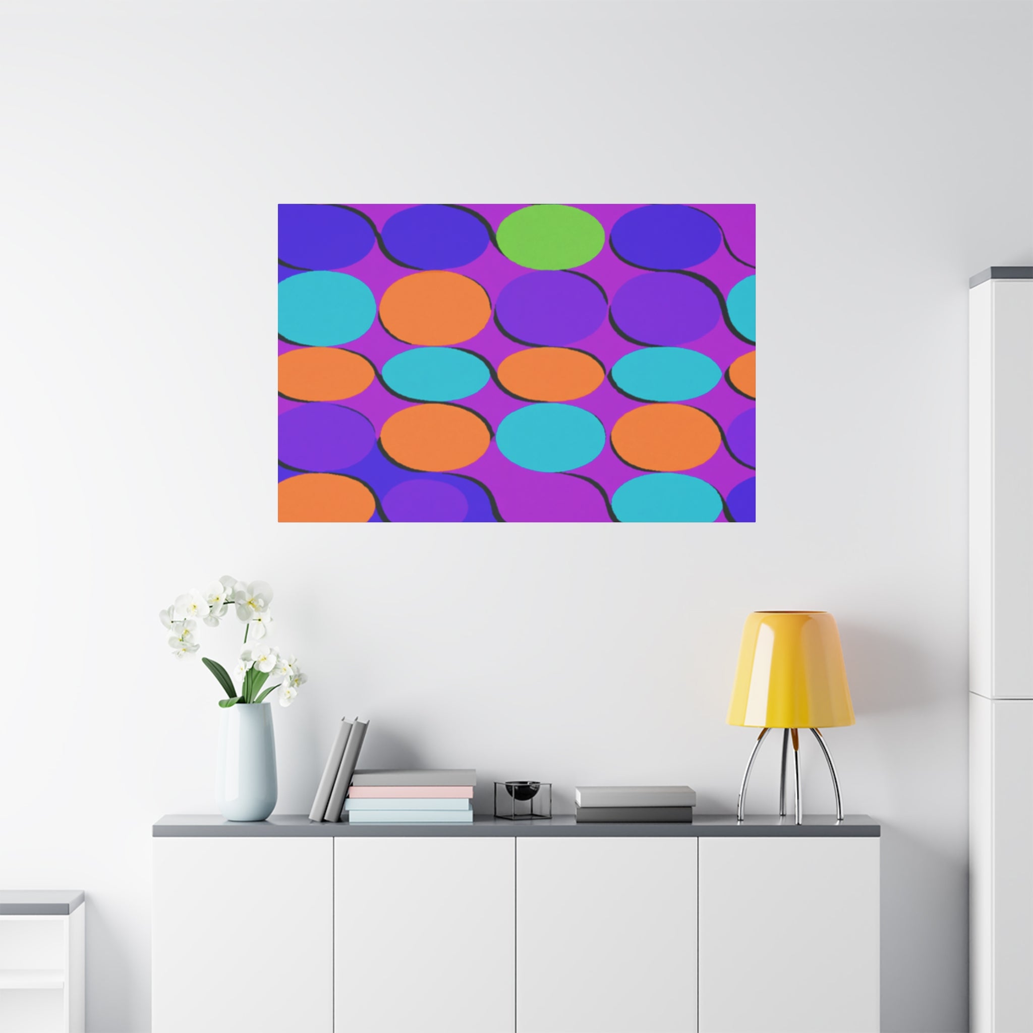 Groovy Kaleidoscope - Canvas