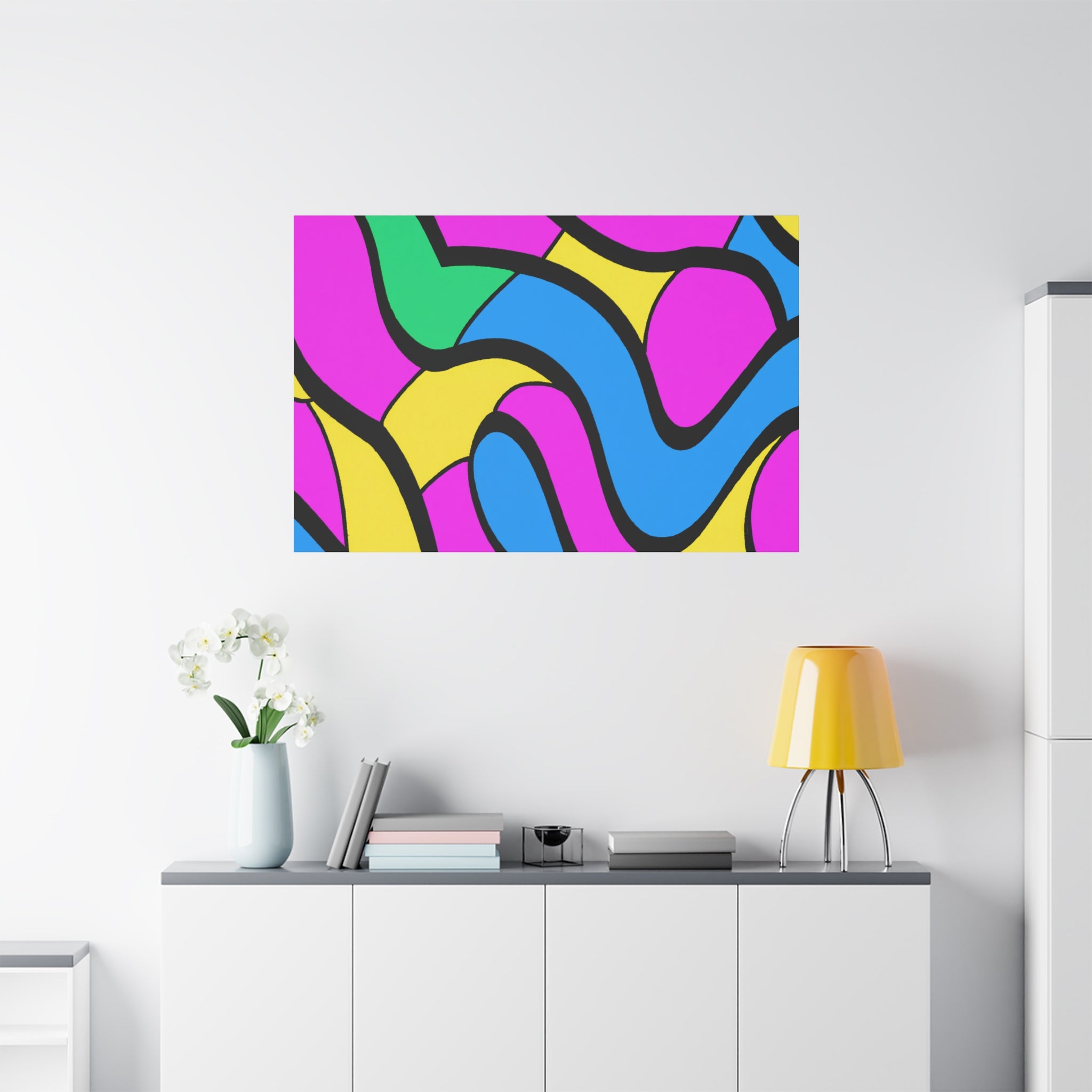 Groovy Whirlwind - Canvas