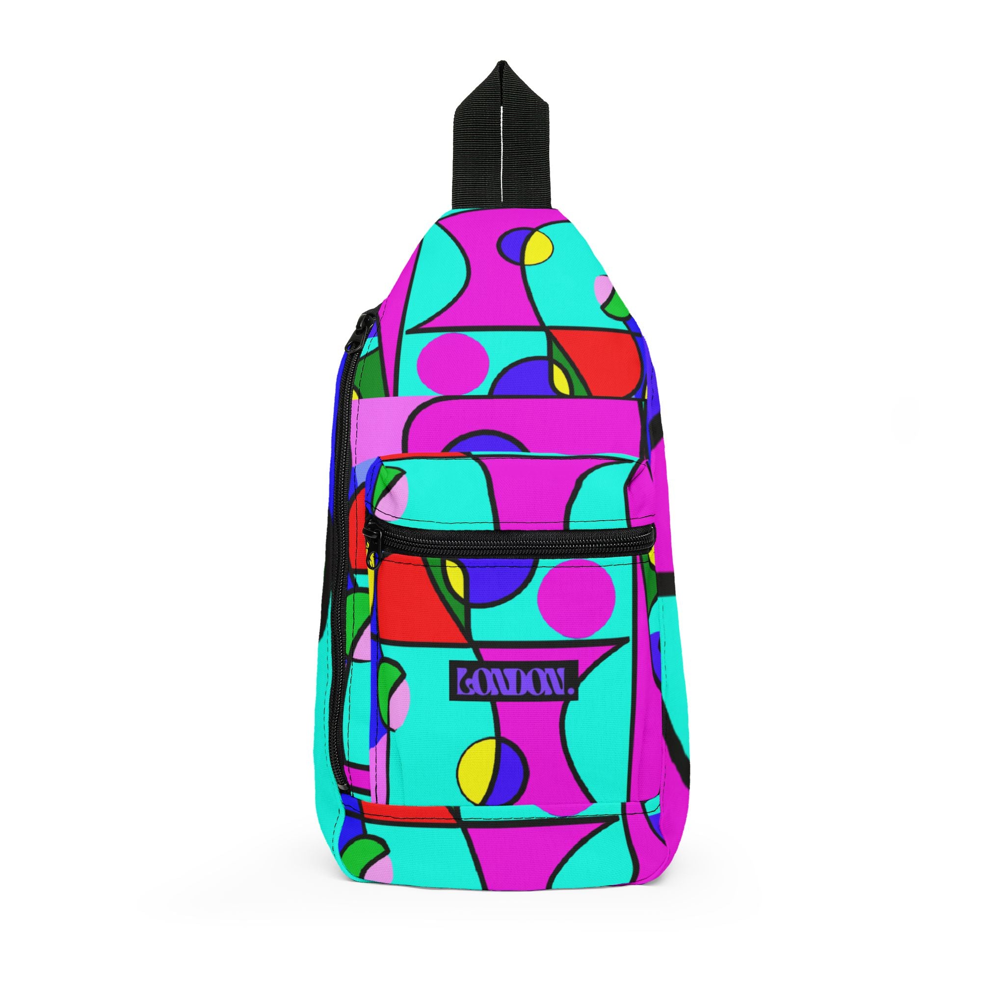 "Jade Starflower: Cosmic Rainbows" - Sling Bag