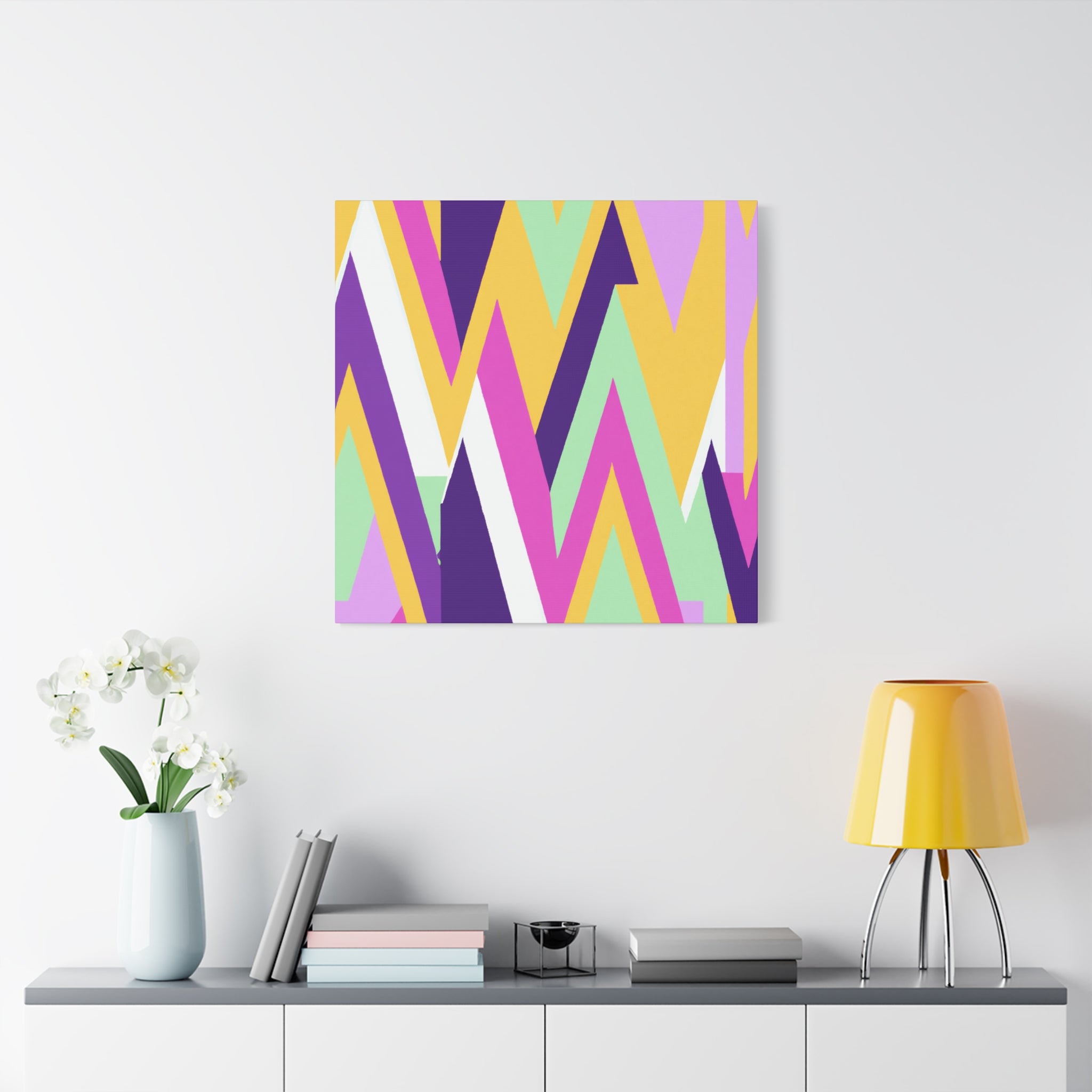 Groovy Kaleidoscope - Canvas
